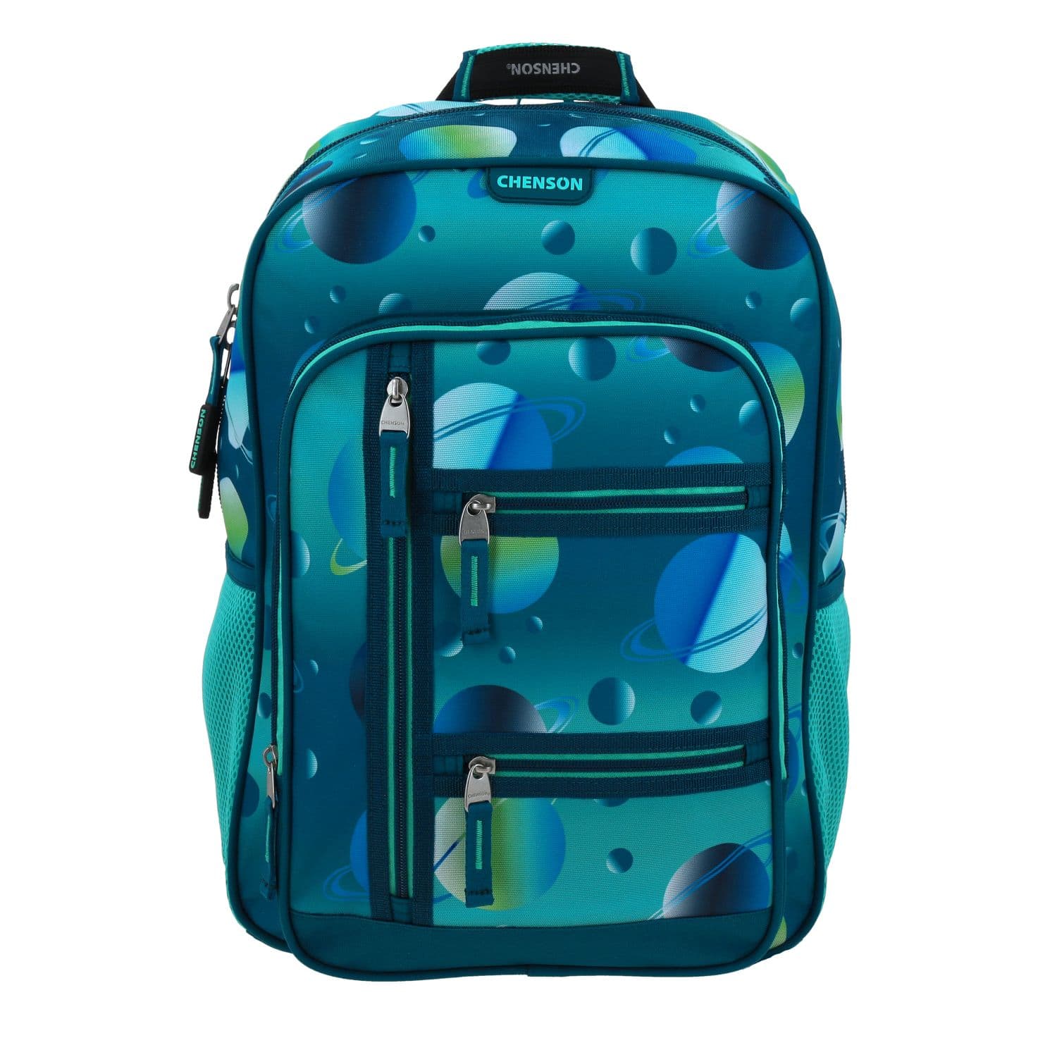 Mochila escolar Chenson Original azul con amplio compartimento principal