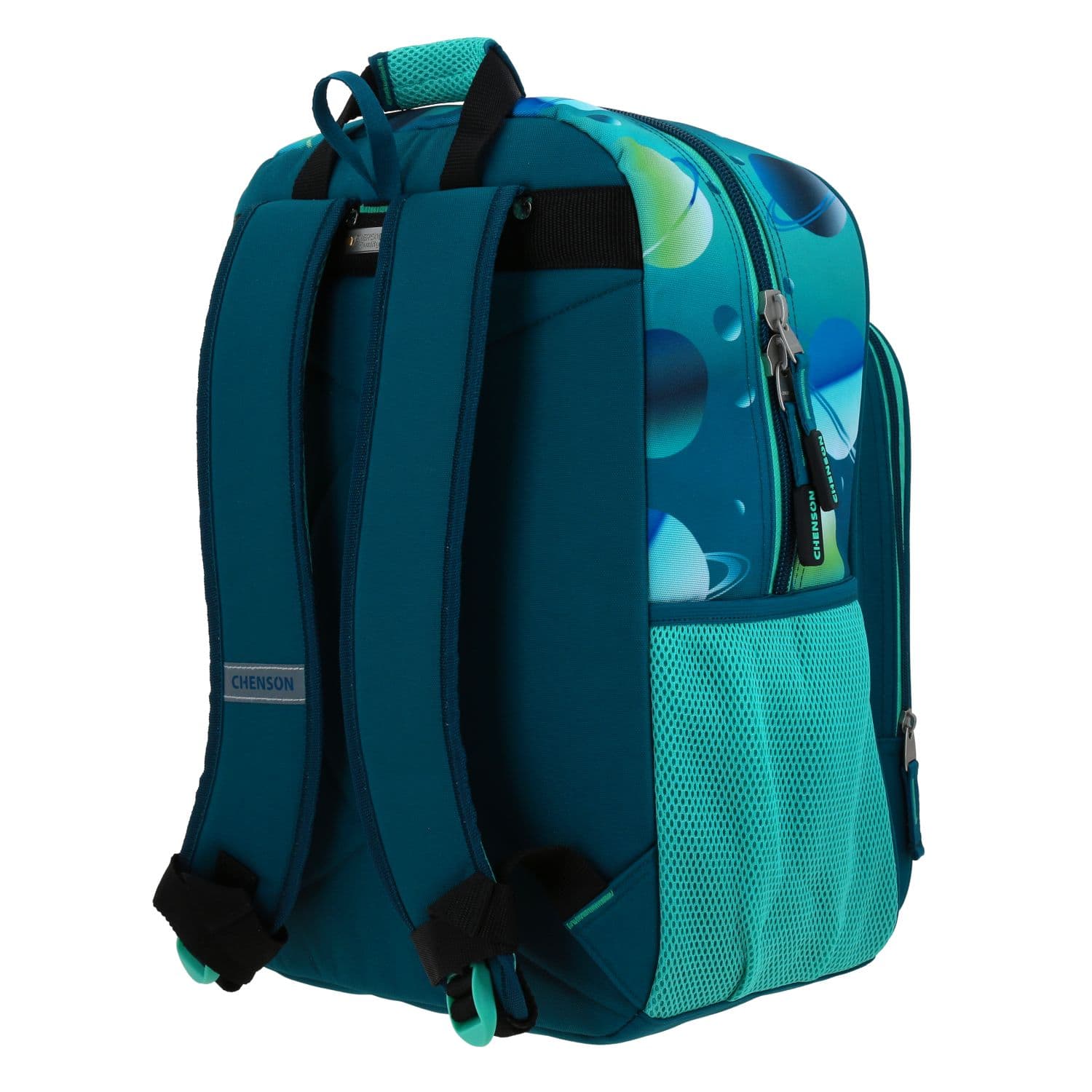 Mochila escolar Chenson Original azul con amplio compartimento principal 5