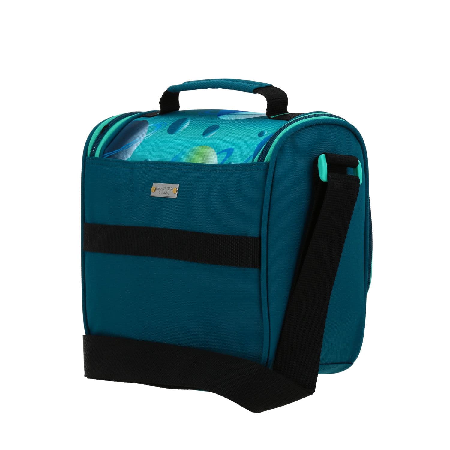Lonchera escolar térmica Chenson Original azul con amplio compartimento 5