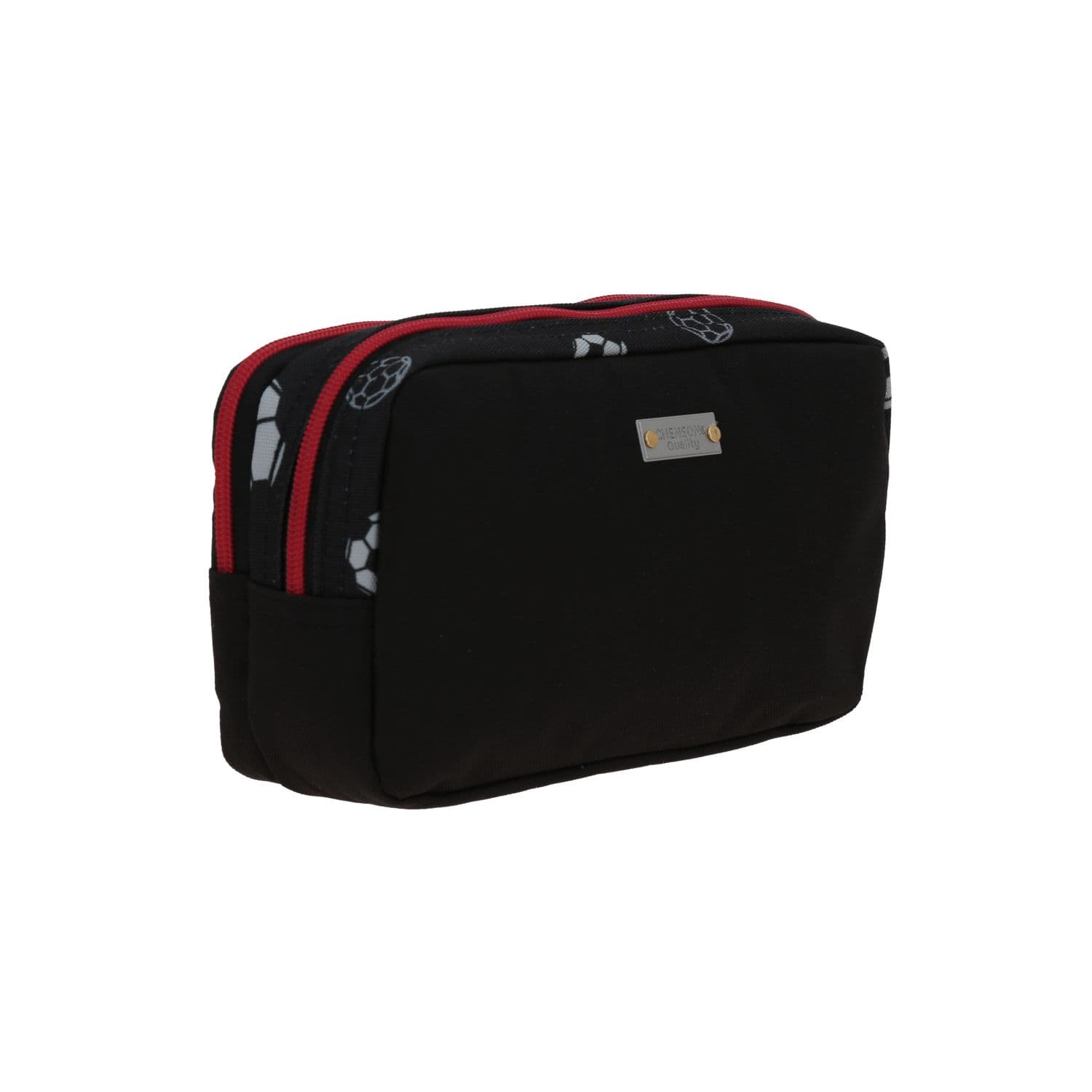 Lapicera escolar Chenson Original negra con doble compartimento 3