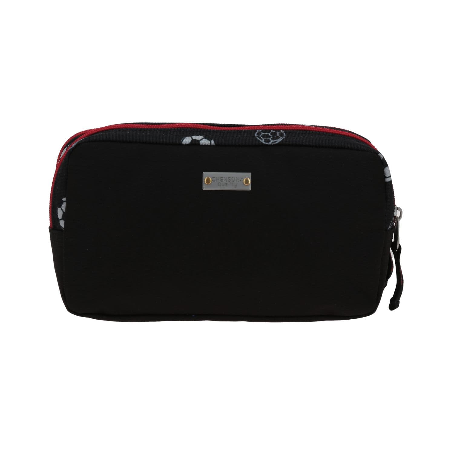 Lapicera escolar Chenson Original negra con doble compartimento 4