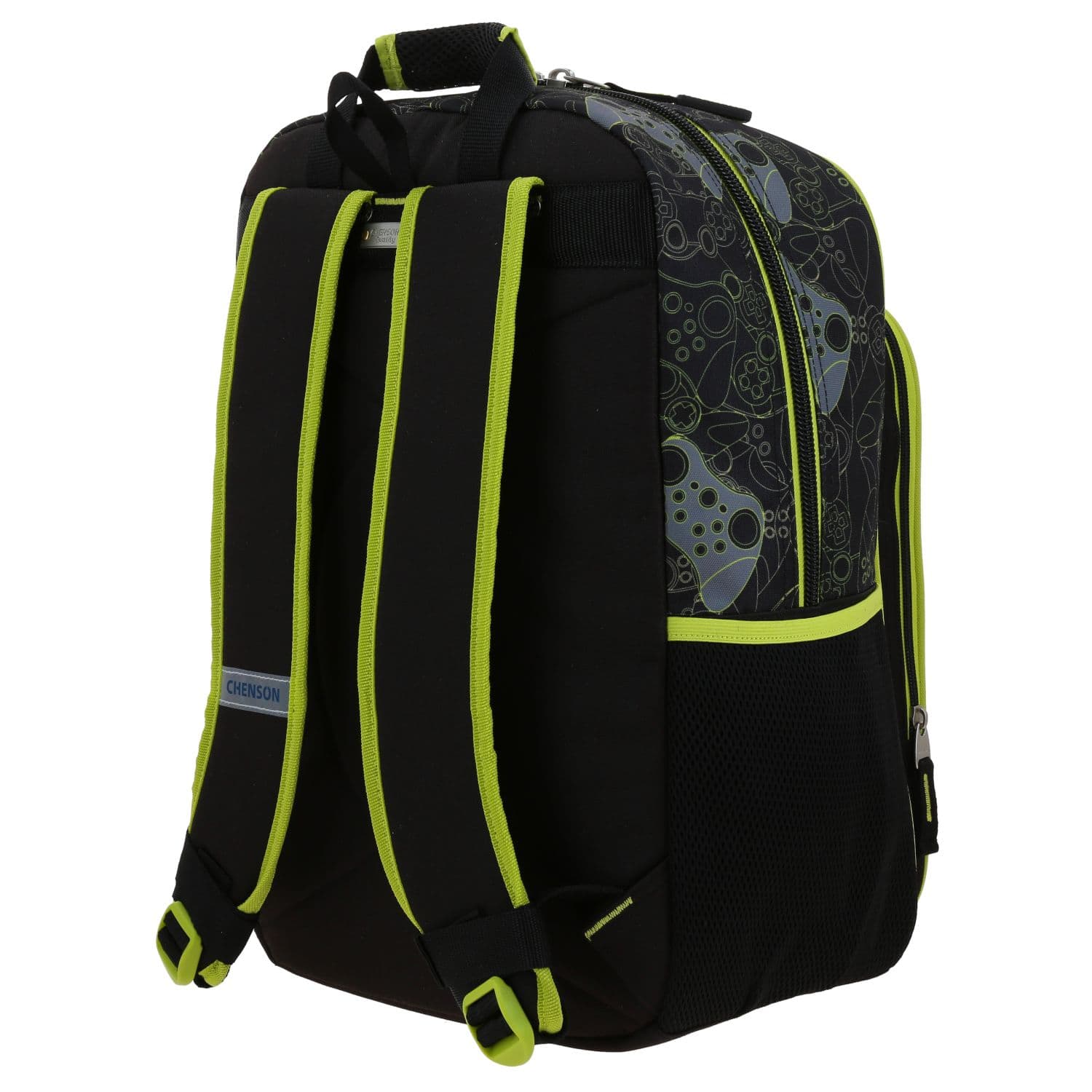 Mochila escolar Chenson Original negra con amplio compartimento 5