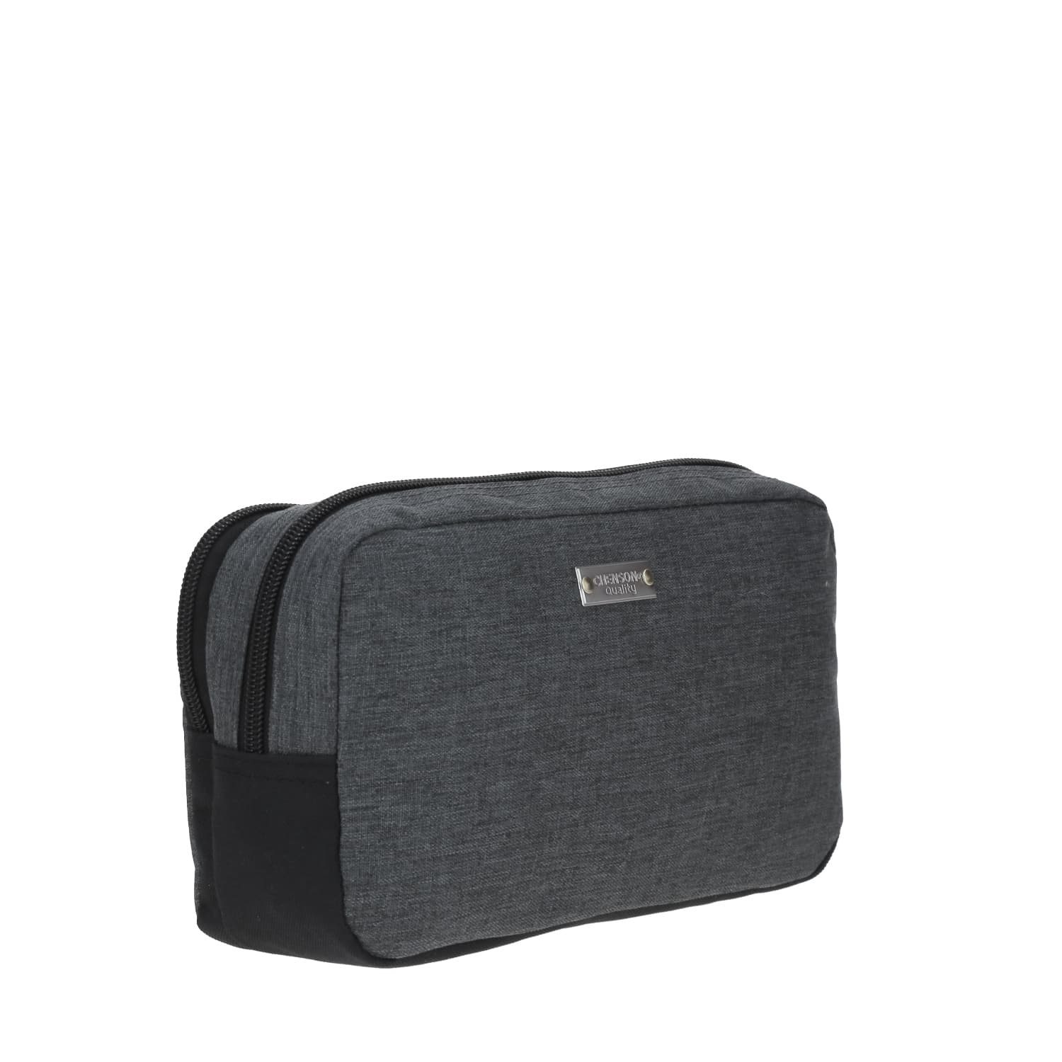 Lapicera profesional Chenson Pro gris con doble compartimento elegante 4