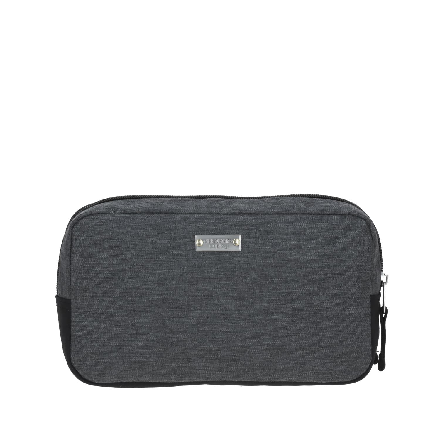 Lapicera profesional Chenson Pro gris con doble compartimento elegante 5