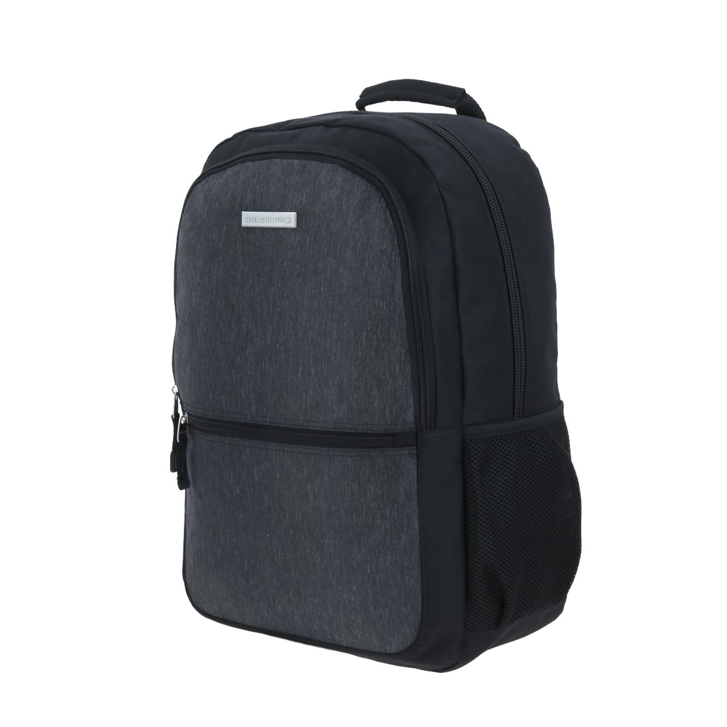 Mochila profesional Chenson Pro gris con organizador y porta laptop 2