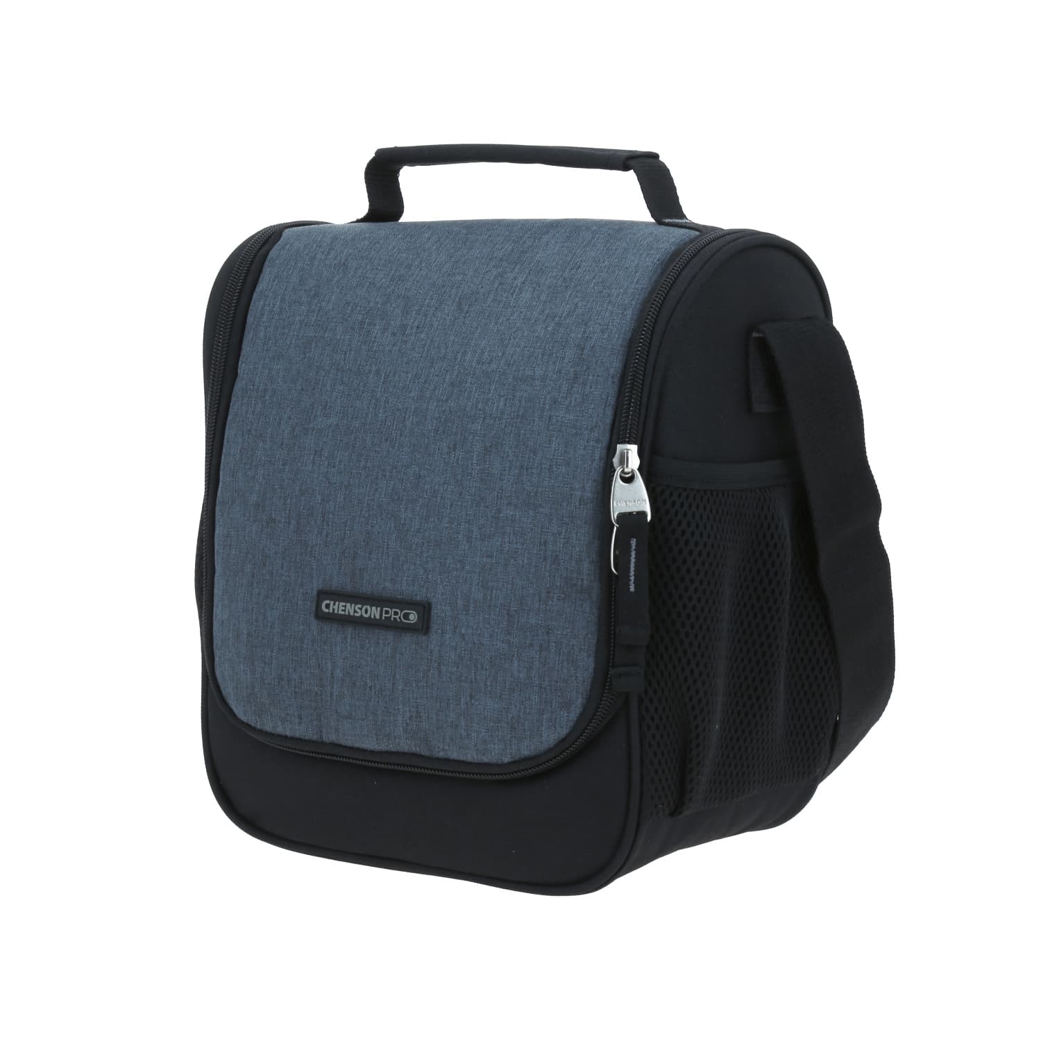 Lonchera térmica Chenson Pro gris con amplio compartimento para profesionales 2