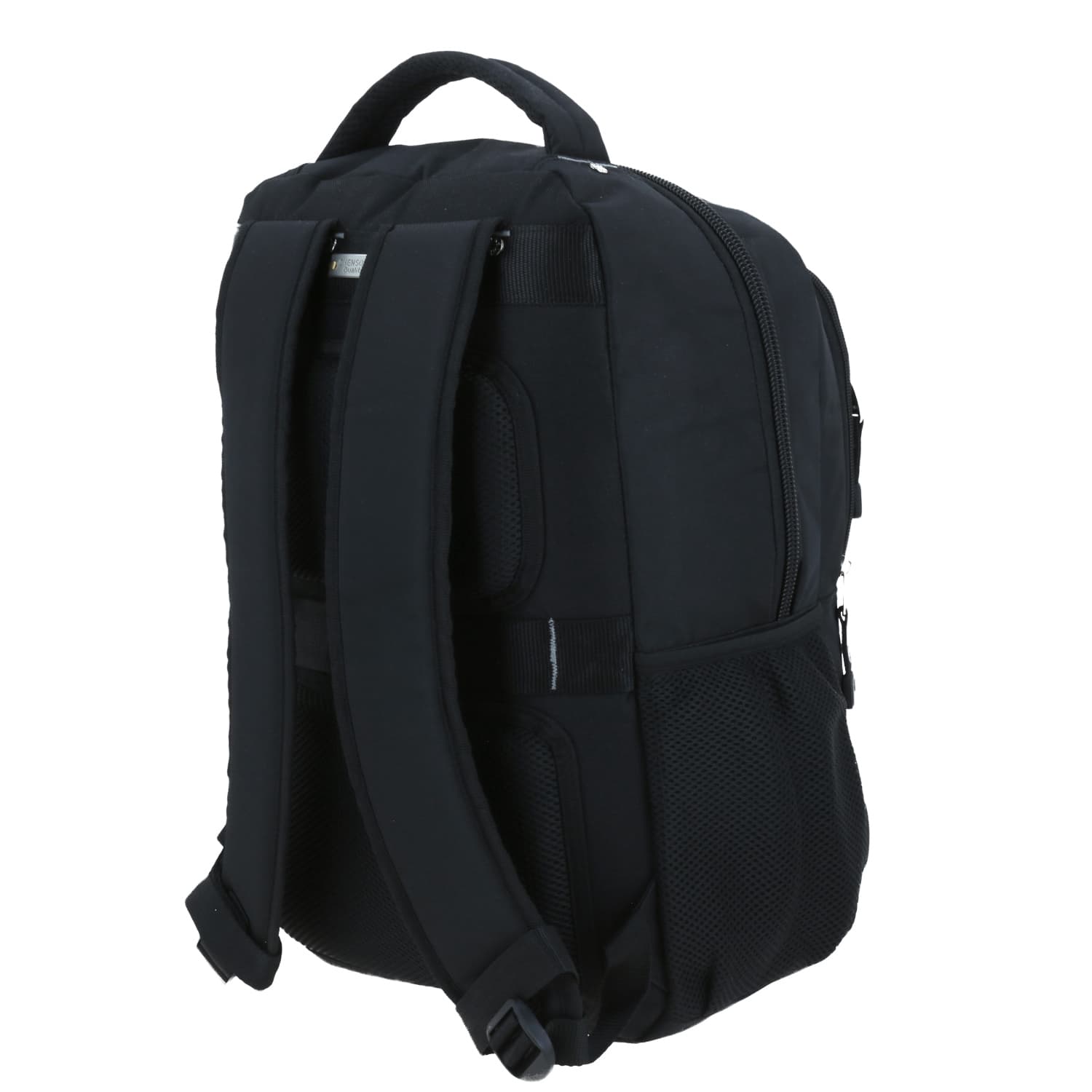 Mochila profesional Chenson Pro negra con soporte para maleta 5
