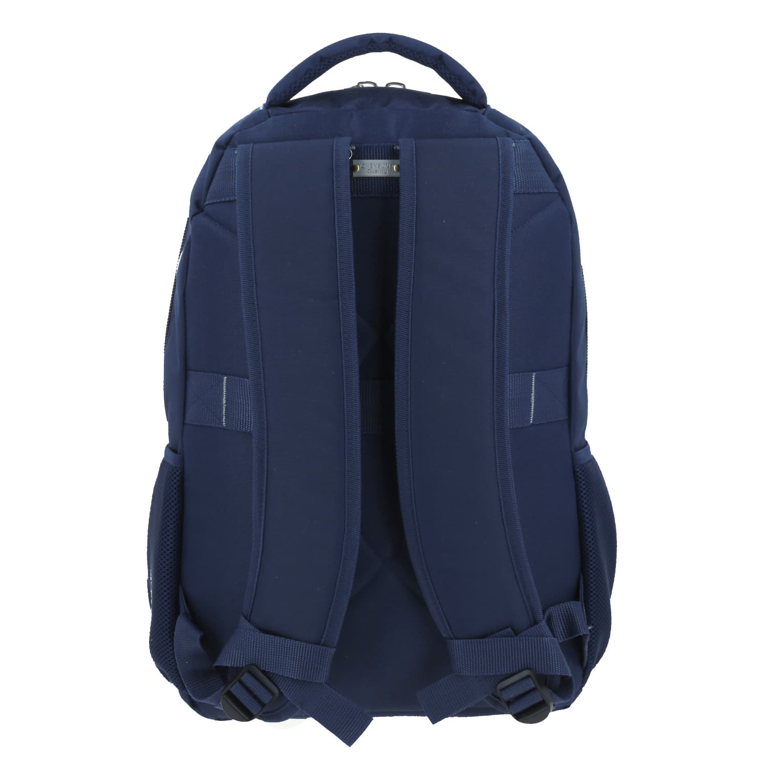 Mochila profesional Chenson Pro azul con soporte para maleta 4