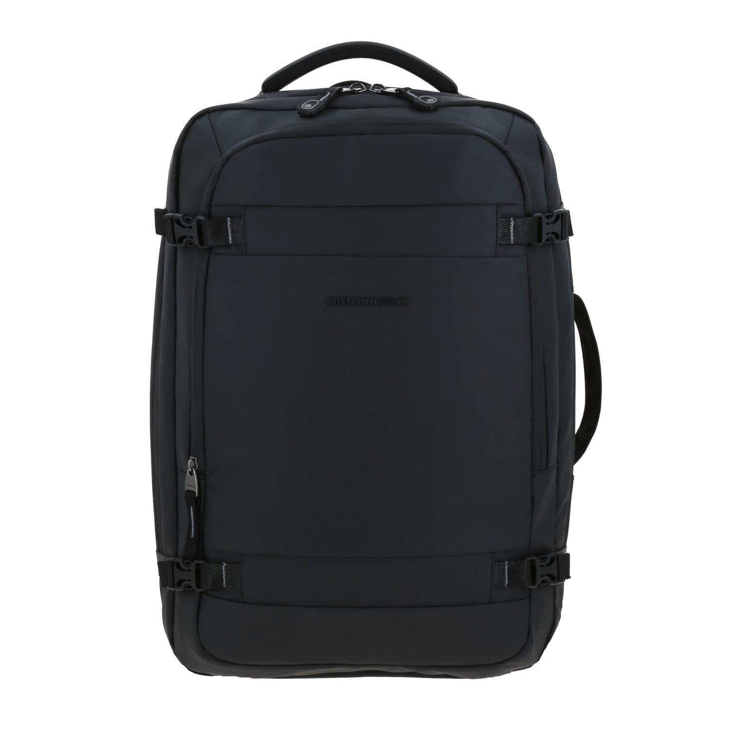 Mochila Profesional Chenson Pro Negra con Soporte Lumbar y Organizador