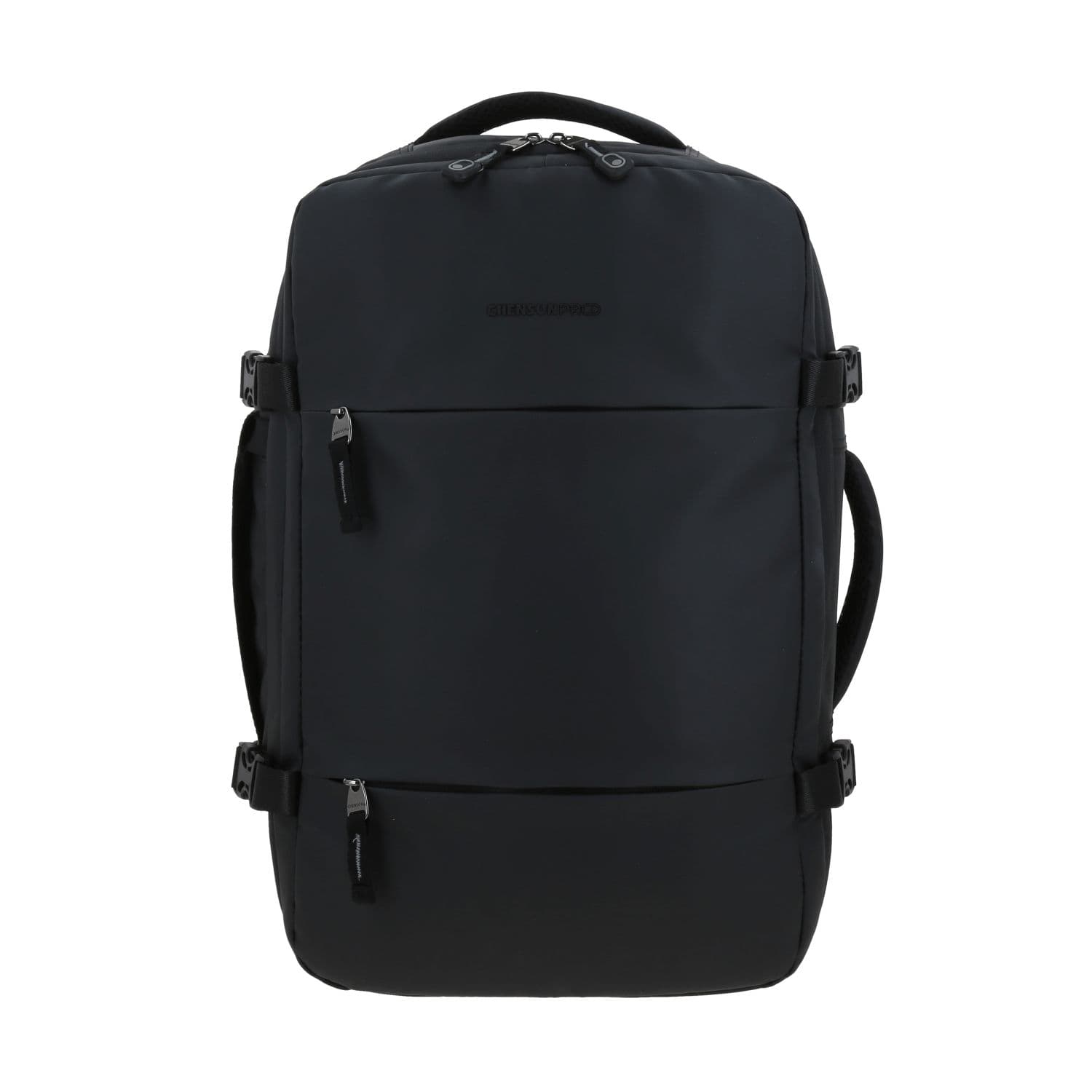 Mochila Ejecutiva Chenson Pro Negra con Soporte Lumbar y Organización Eficiente