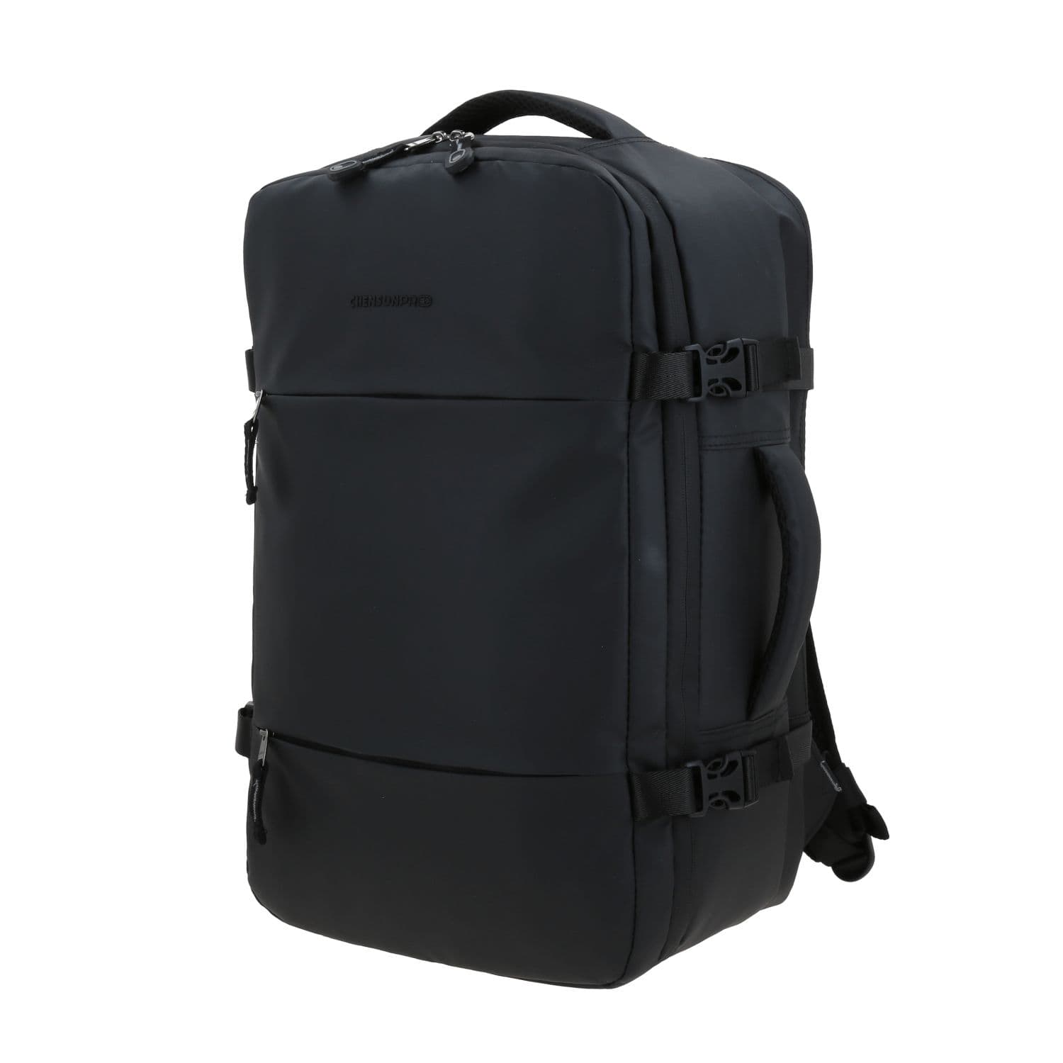 Mochila Ejecutiva Chenson Pro Negra con Soporte Lumbar y Organización Eficiente 2