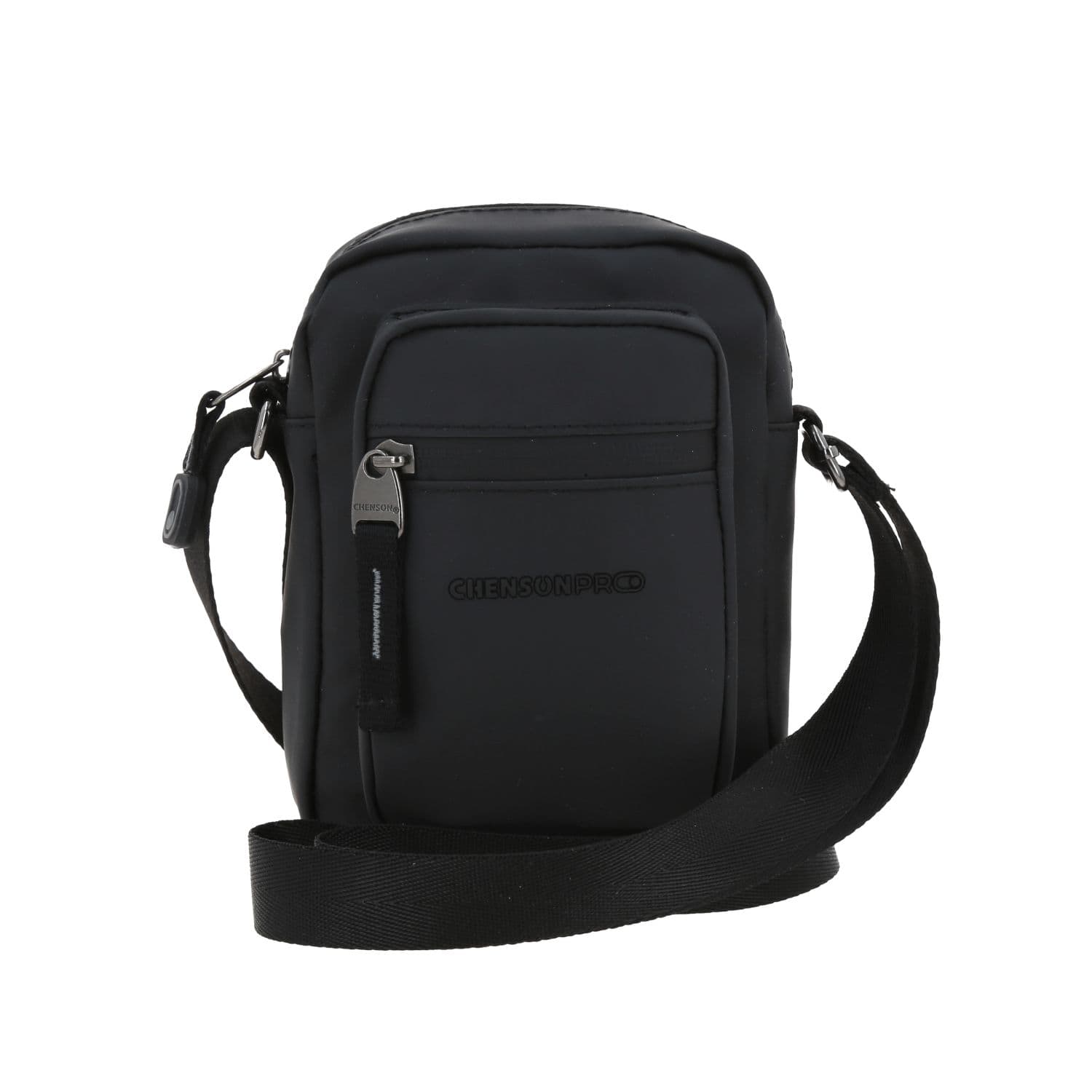 Bolsa de Lado Chenson Pro negra para ejecutivo elegante y organizado