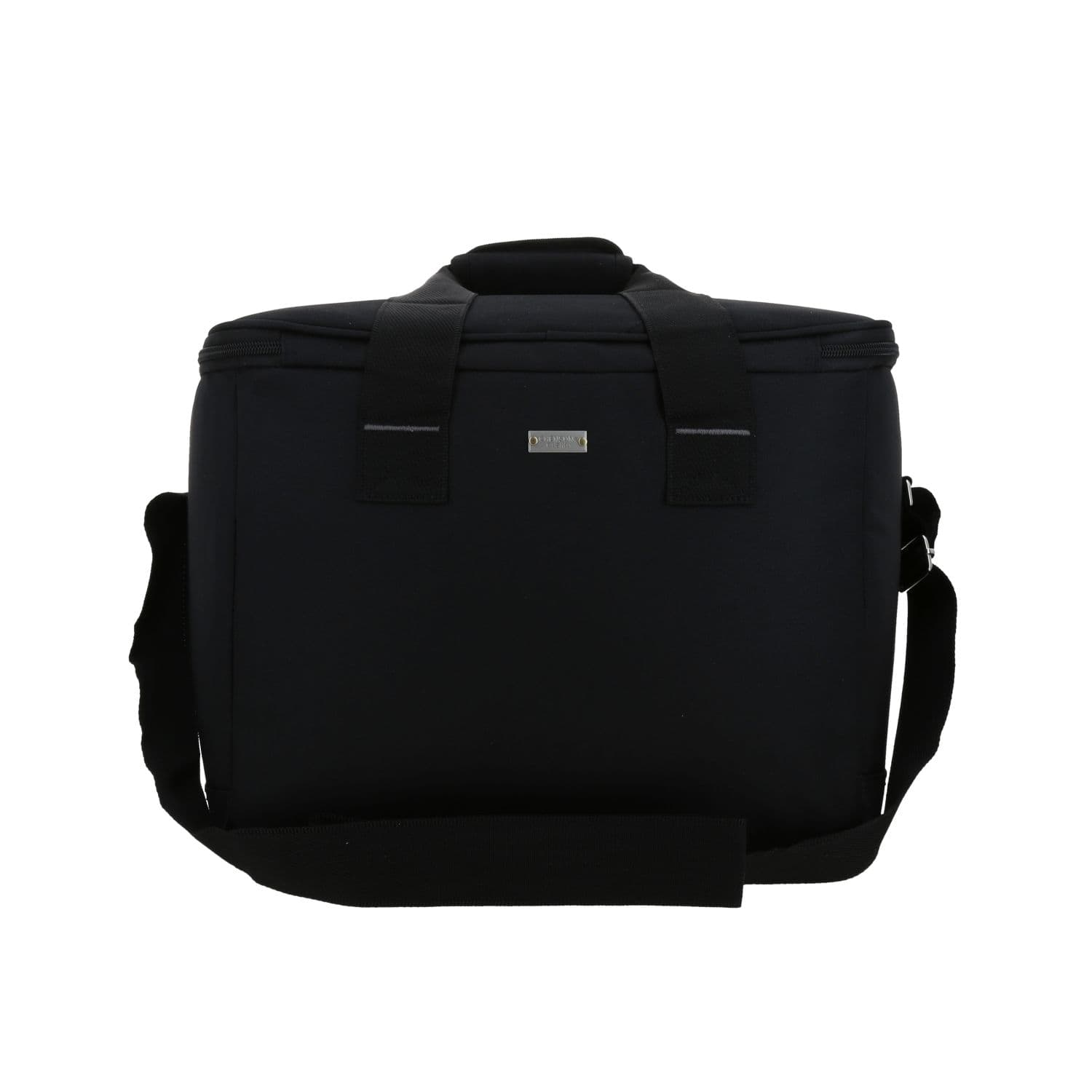 Bolsa de mano ejecutiva Chenson Pro negra con amplia organización 4