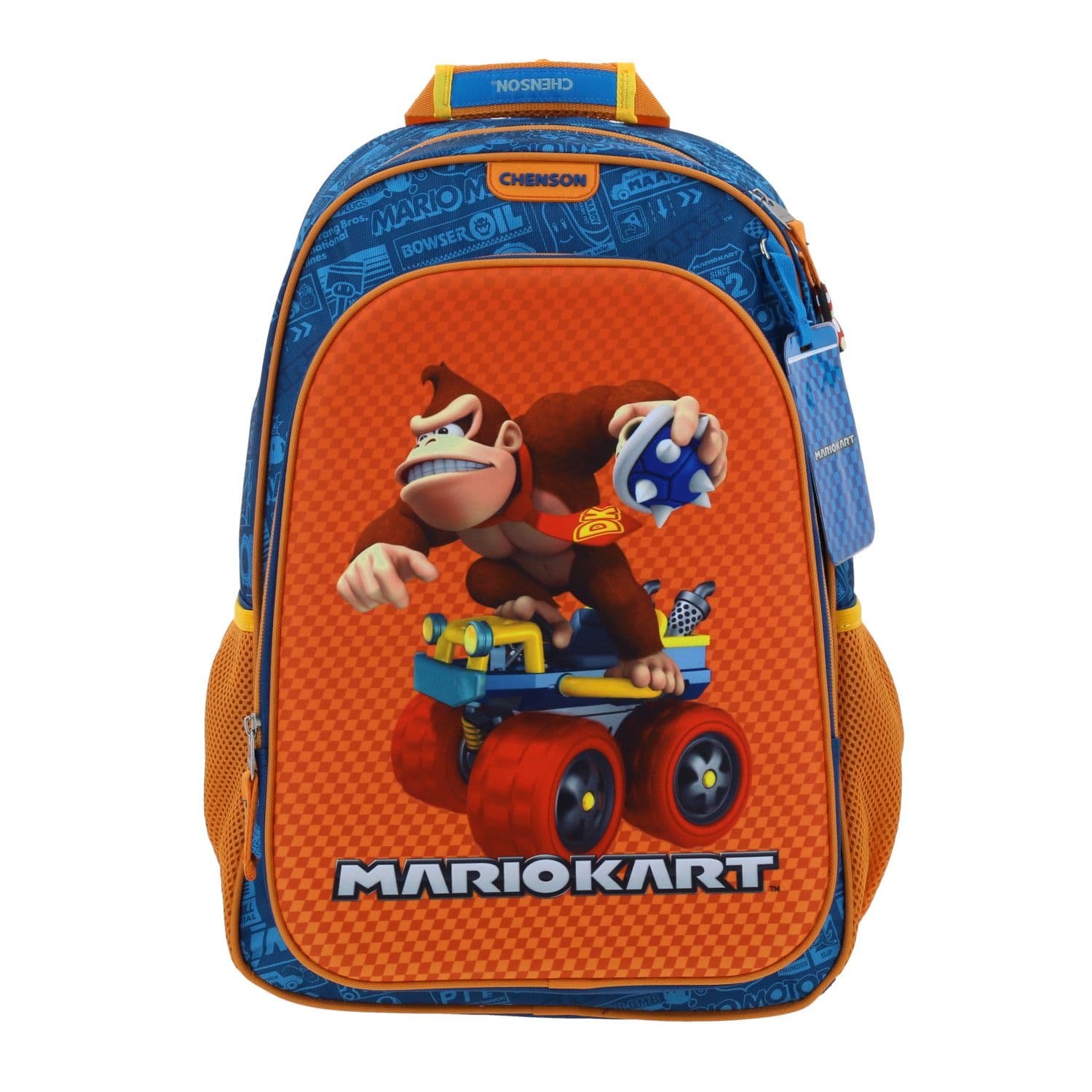 Mochila escolar DK by Chenson naranja con amplio compartimento - Calidad garantizada