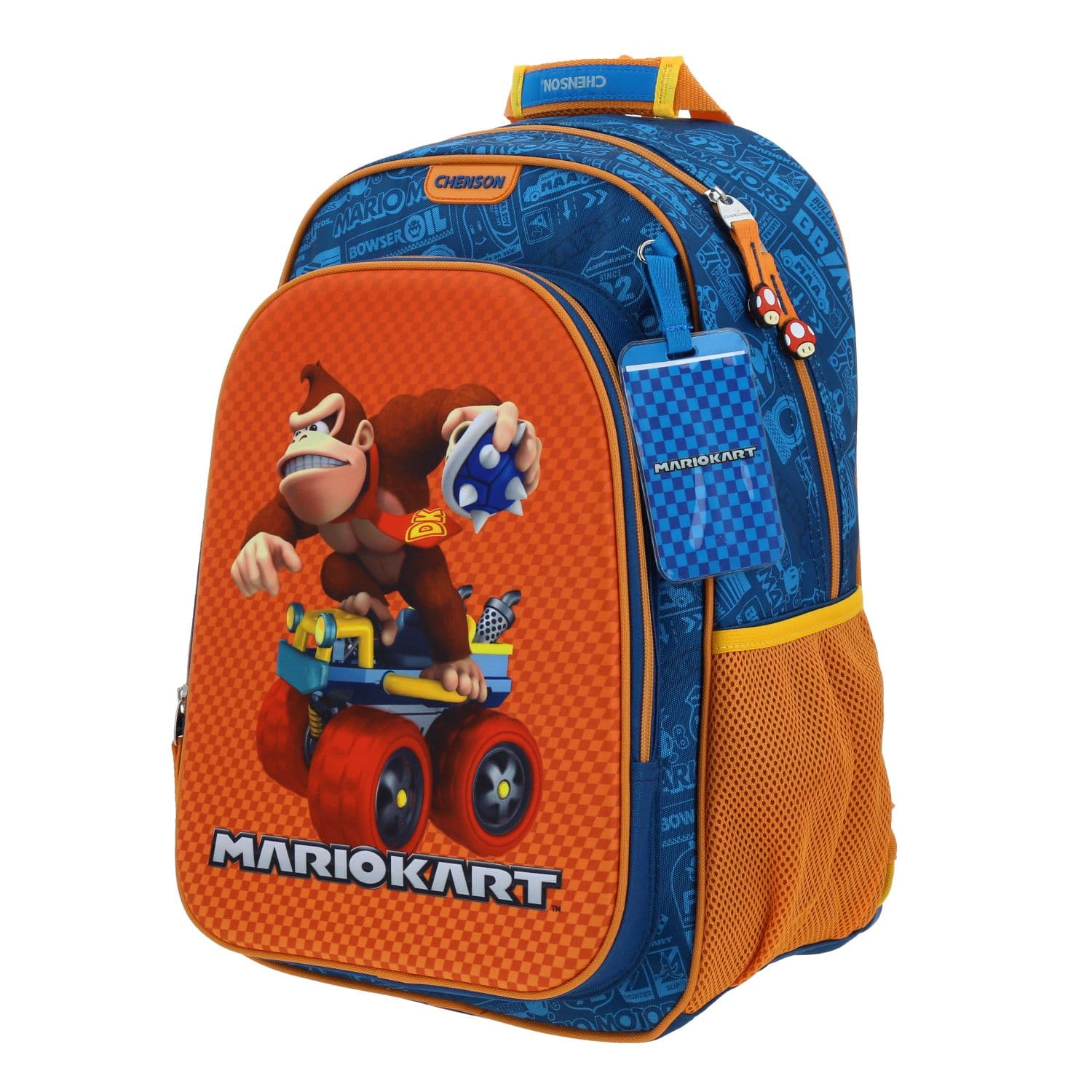 Mochila escolar DK by Chenson naranja con amplio compartimento - Calidad garantizada 2