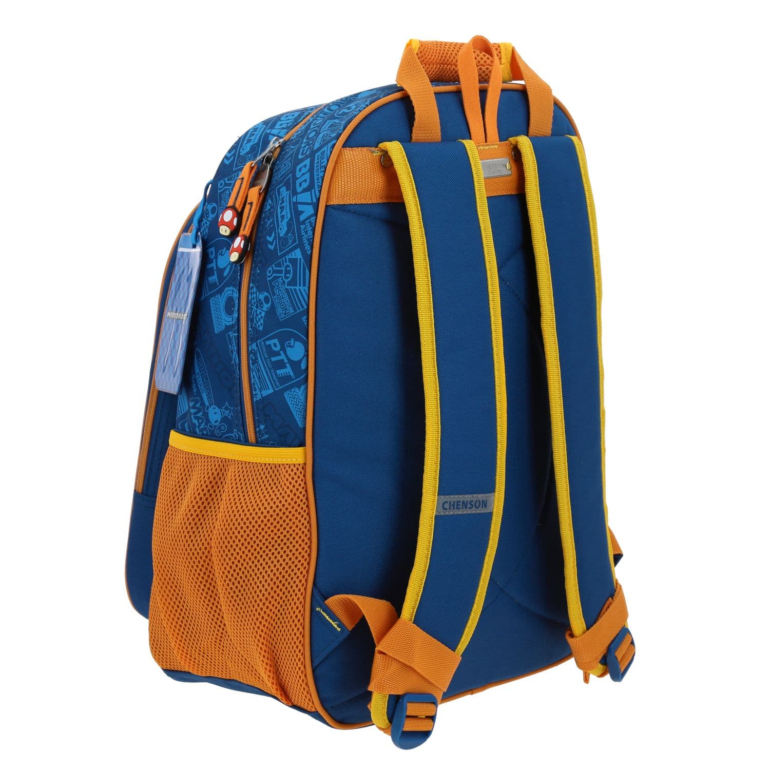 Mochila escolar DK by Chenson naranja con amplio compartimento - Calidad garantizada 3