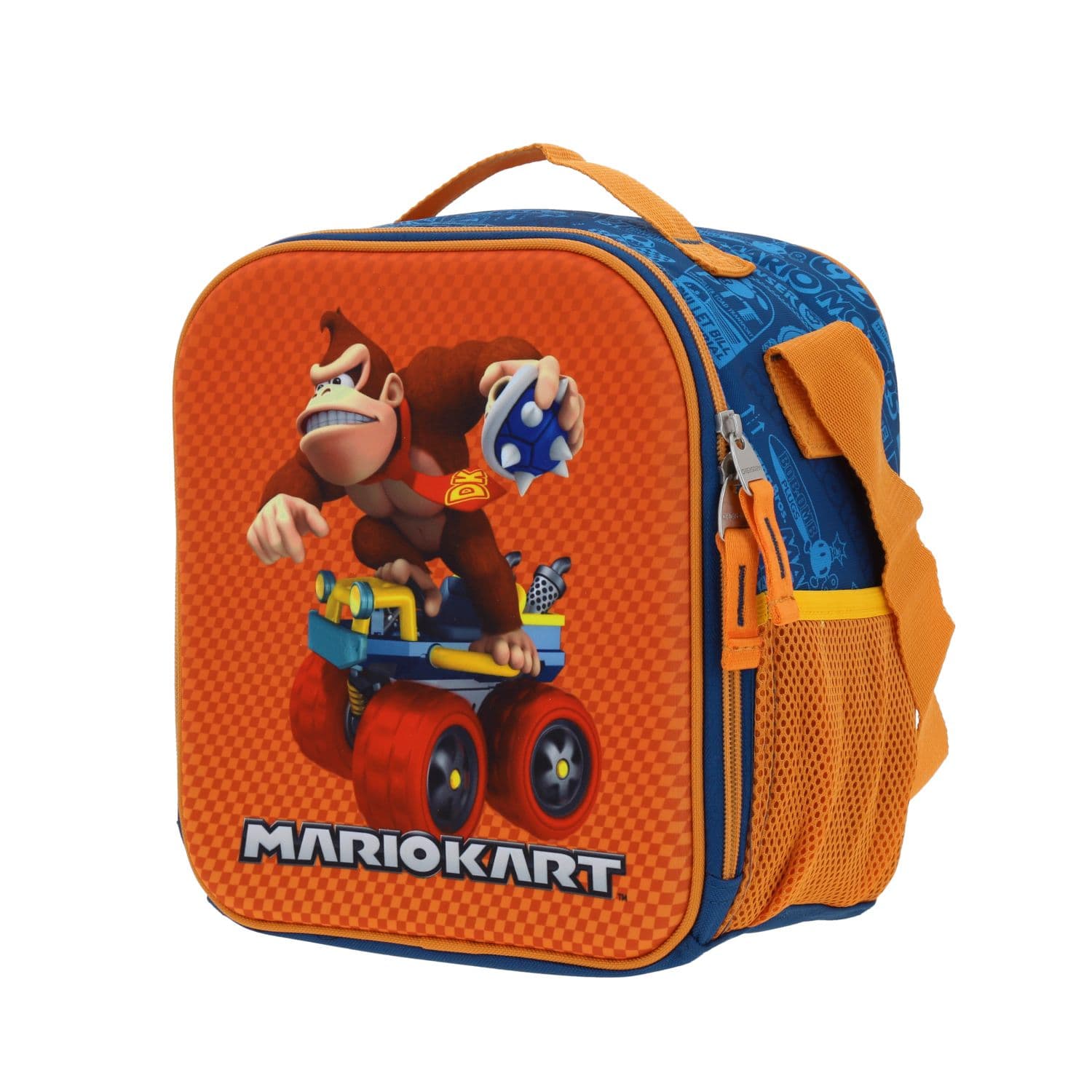 Lonchera escolar DK by Chenson naranja térmica con diseño atractivo 2