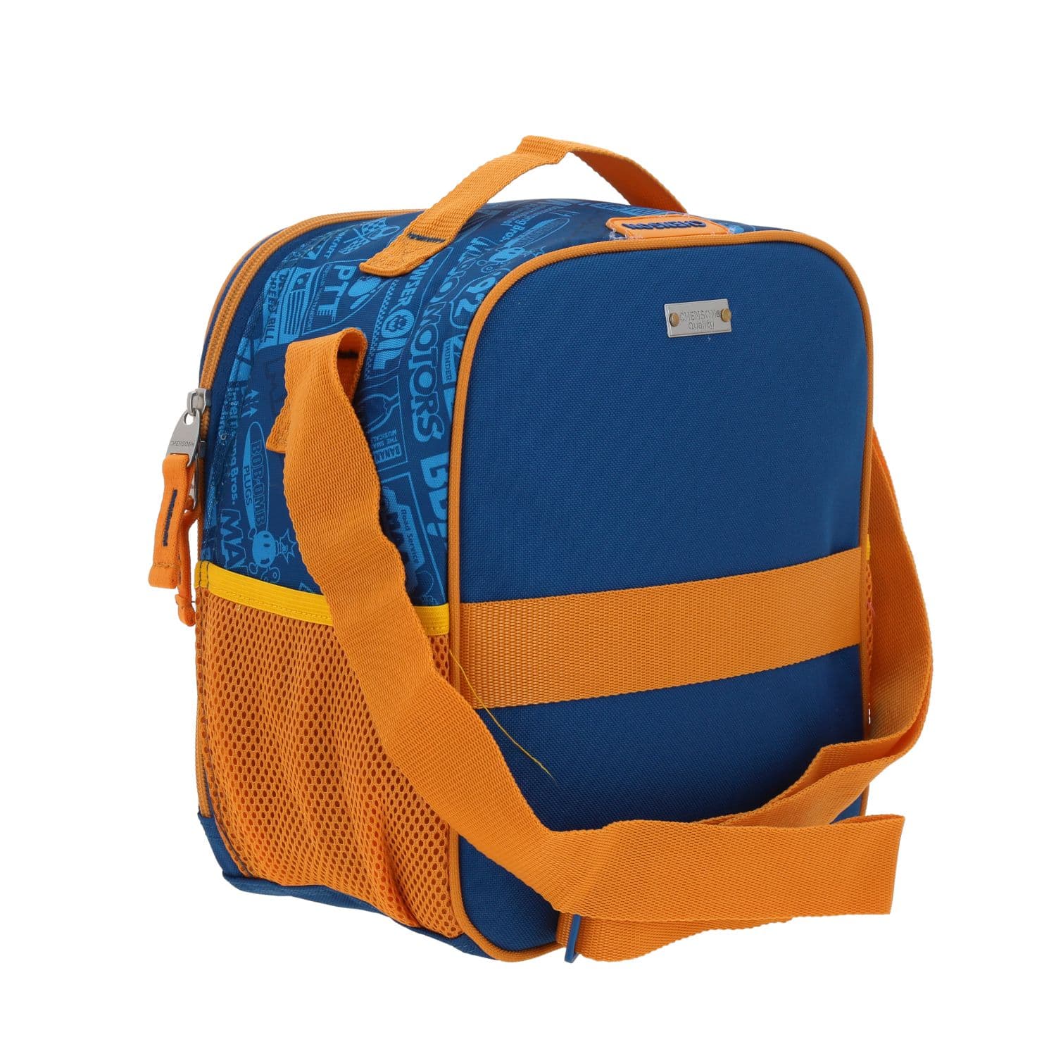 Lonchera escolar DK by Chenson naranja térmica con diseño atractivo 3