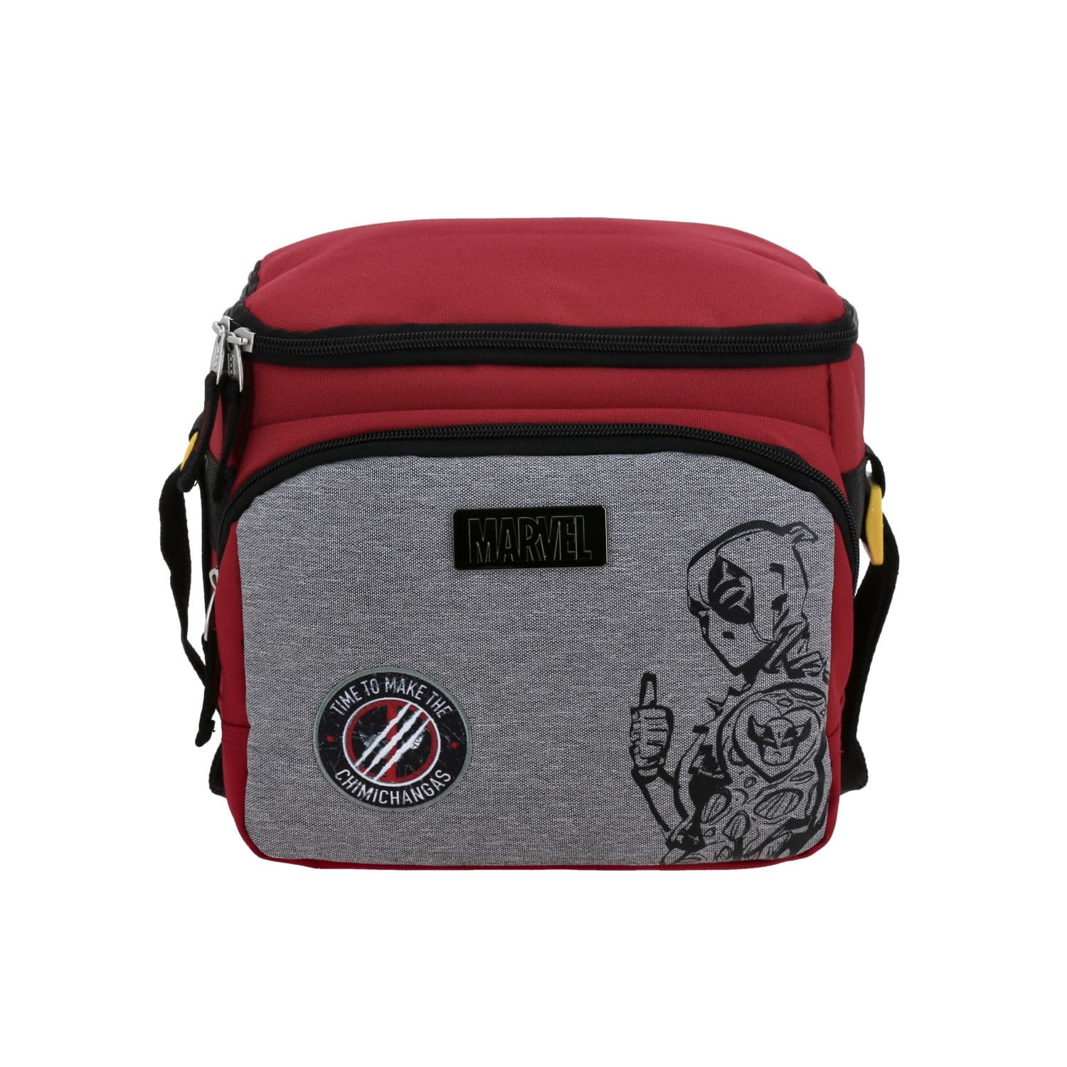 Lonchera escolar térmica DP by Chenson roja con diseño moderno