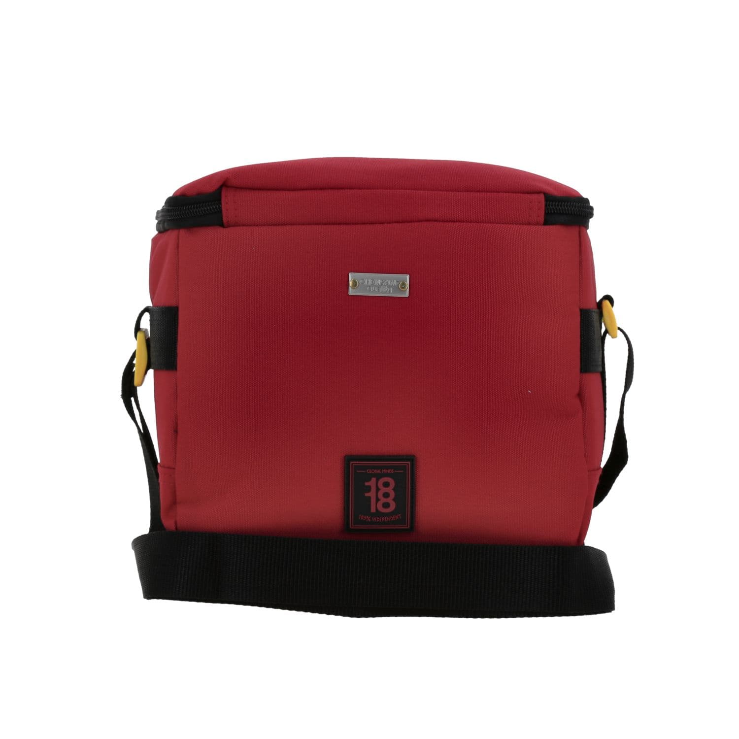 Lonchera escolar térmica DP by Chenson roja con diseño moderno 4