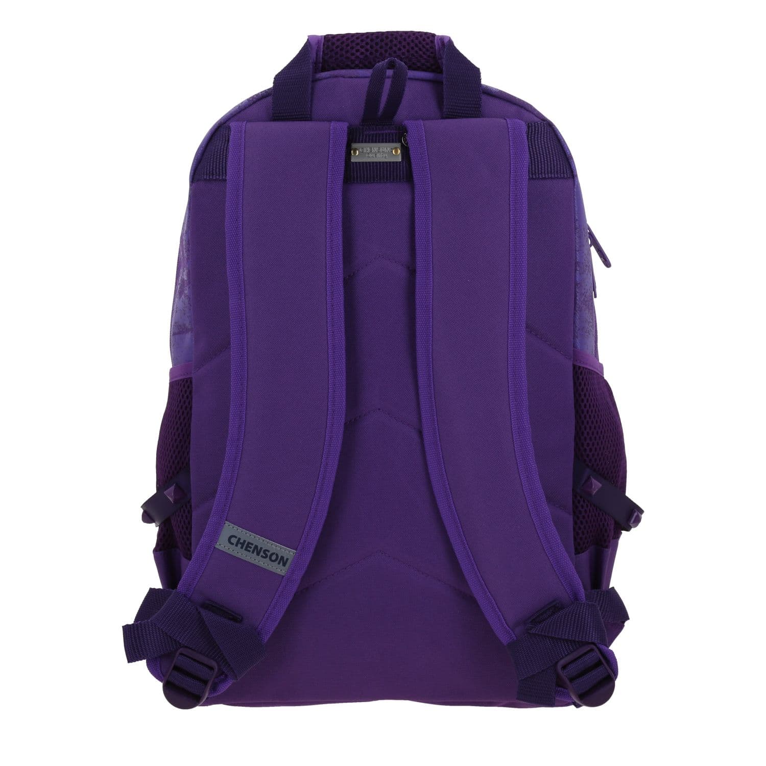 Mochila escolar para niña Descendientes by Chenson color uva divertida y segura 4