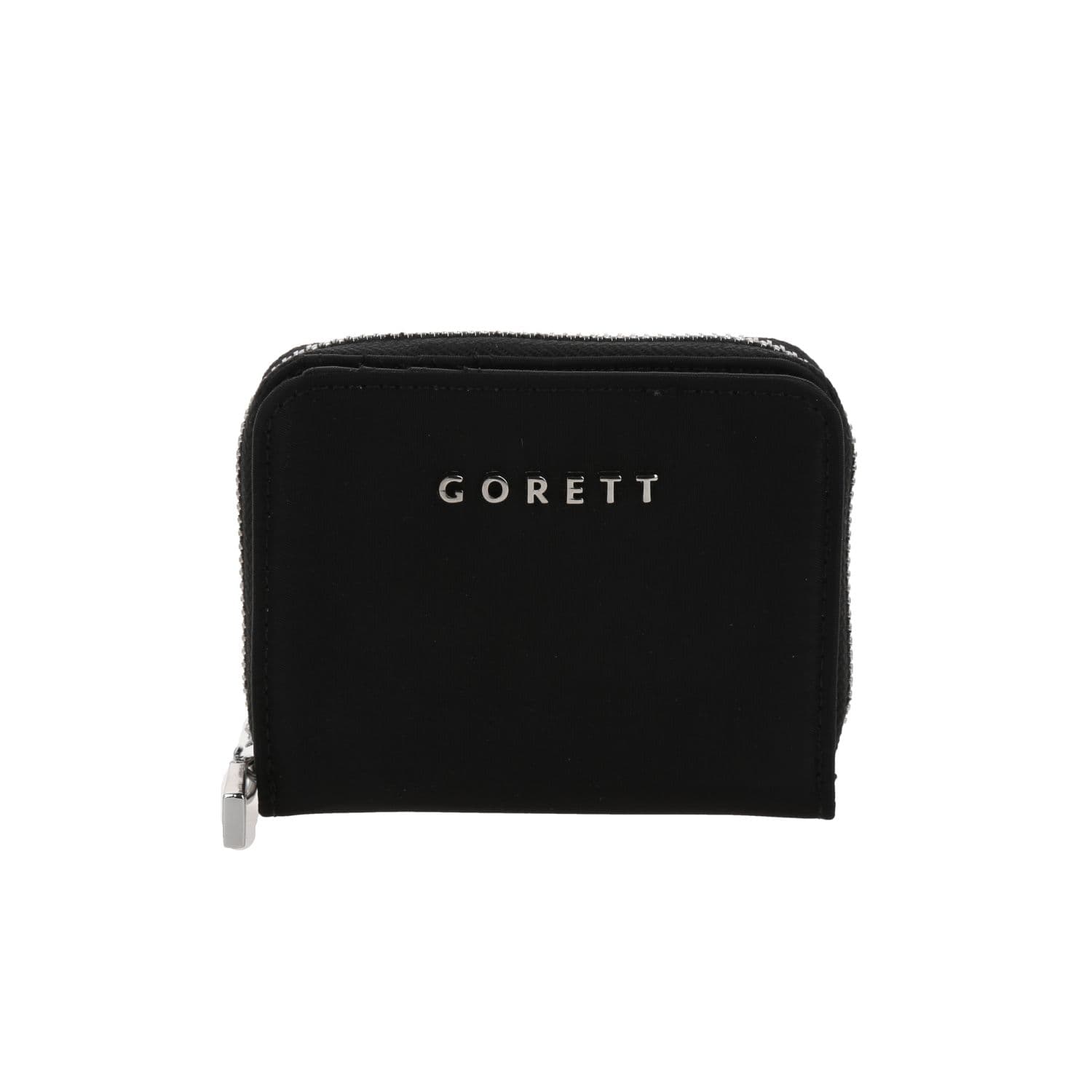 Cartera Gorétt by Chenson negra para dama con compartimentos funcionales