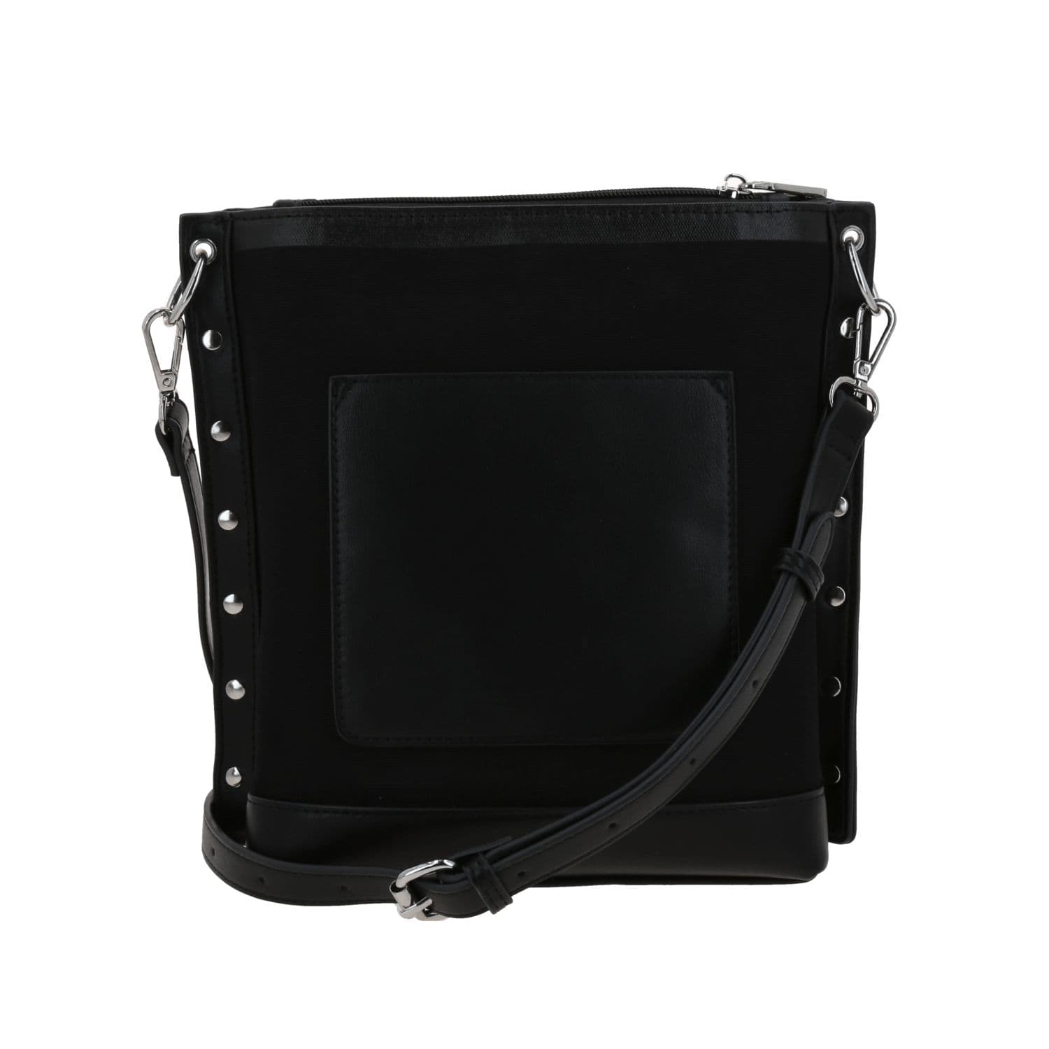 Bolsa de Lado Gorétt by Chenson Negro con Triple Compartimento 4