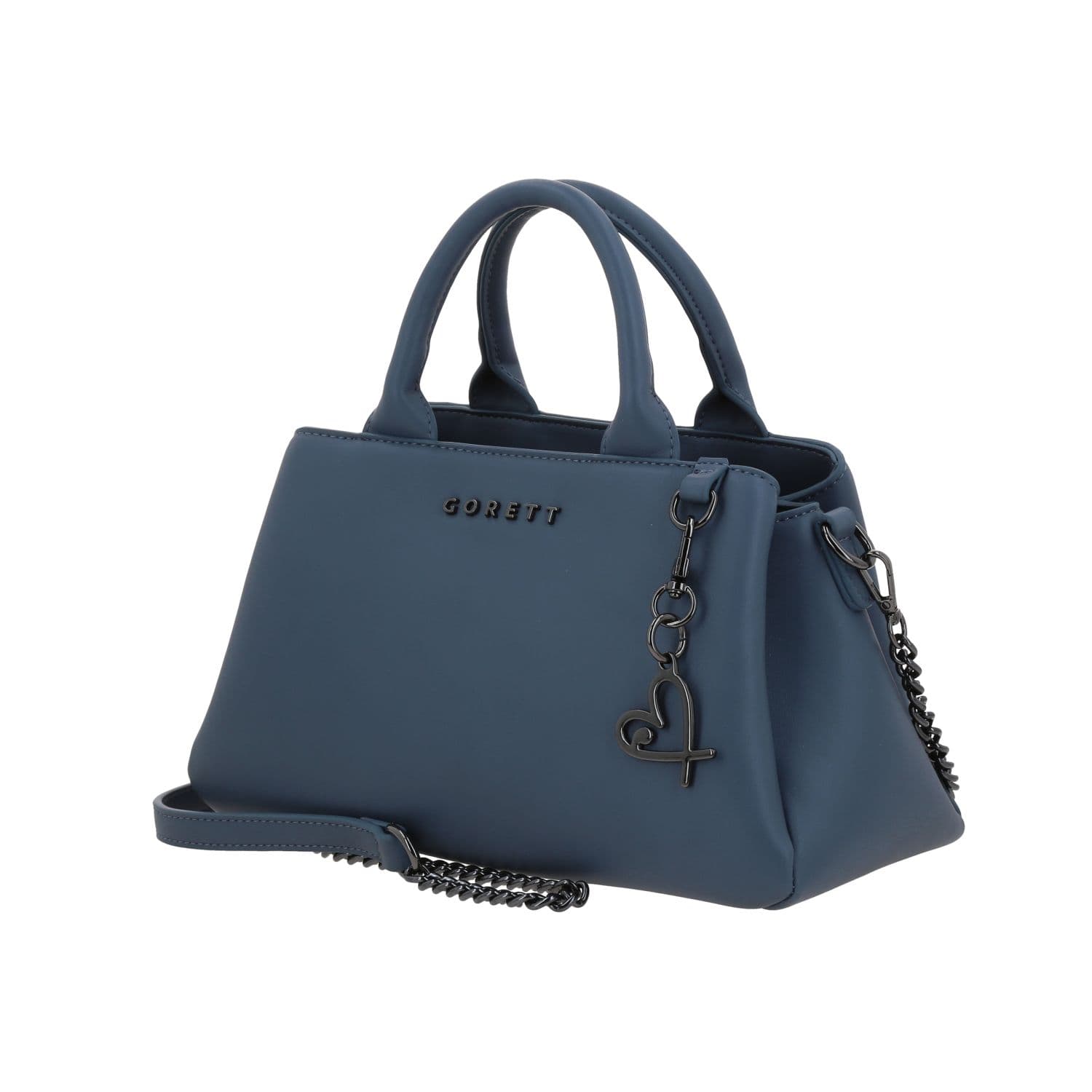 Bolsa de Mano para Dama Gorétt by Chenson Azul con Compartimentos 2