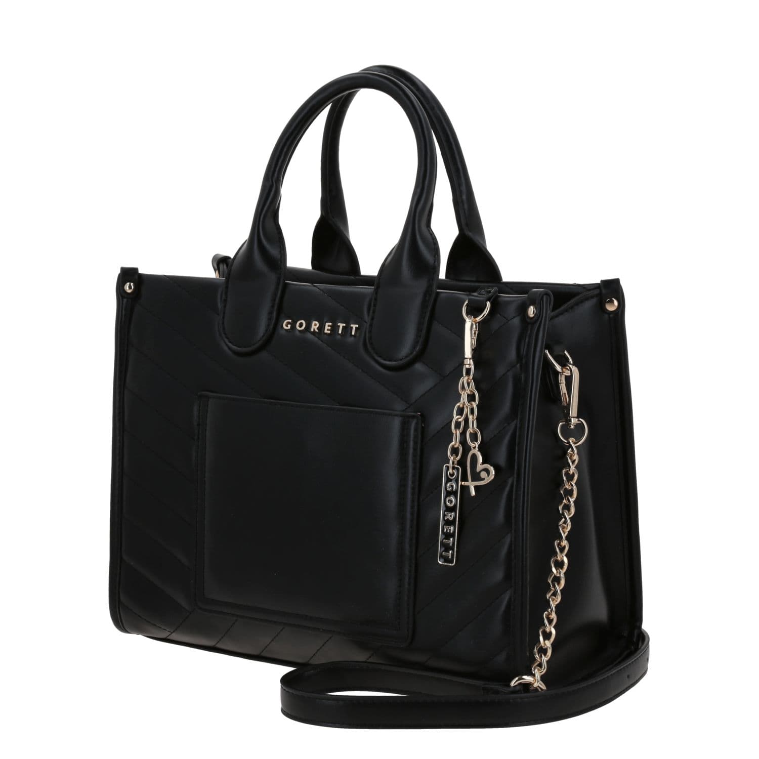 Bolsa de Mano para Dama Gorétt by Chenson Negro Estilo Casual 2