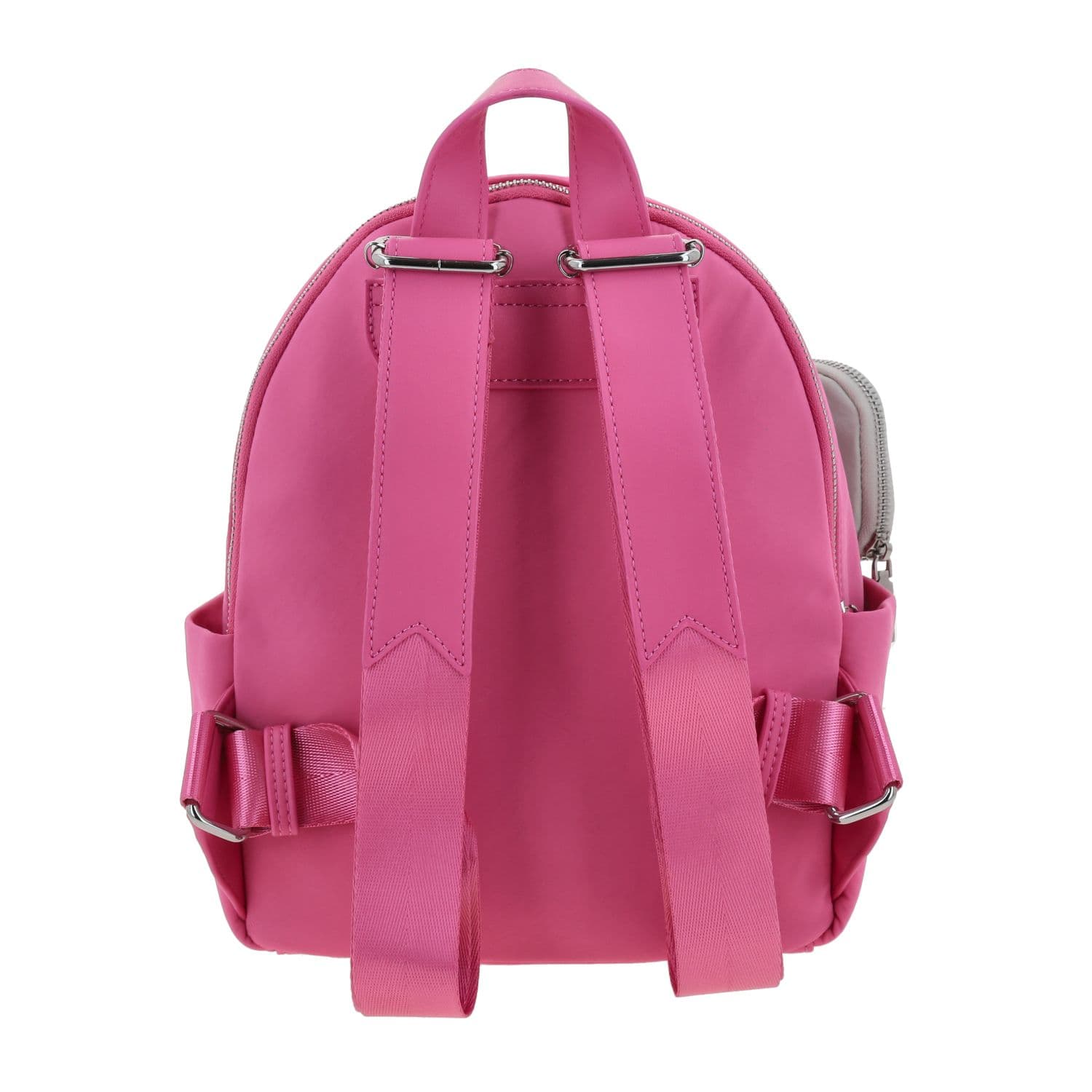 Mochila casual para dama Gorétt by Chenson color rosa con doble compartimento 4