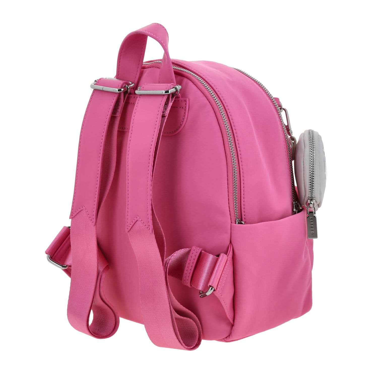 Mochila casual para dama Gorétt by Chenson color rosa con doble compartimento 5