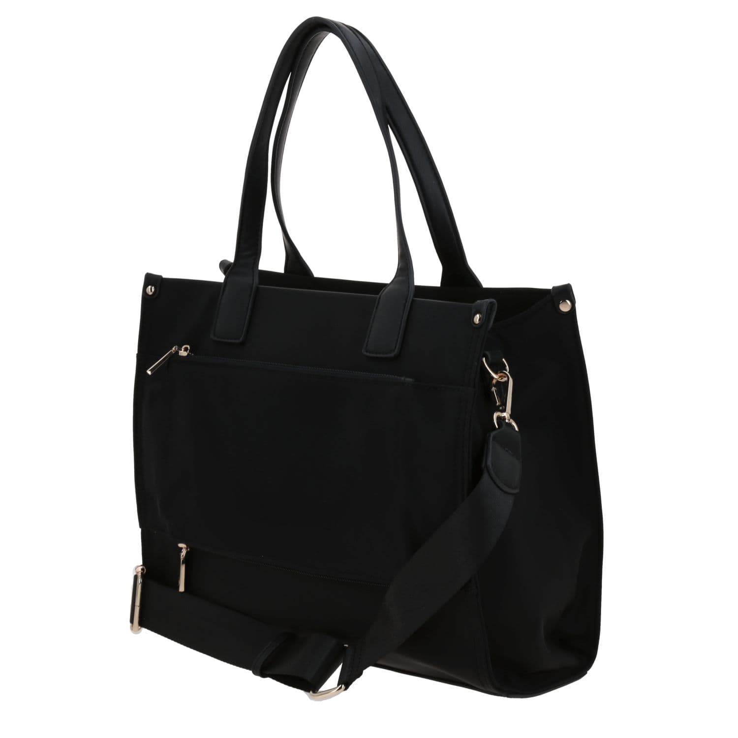 Bolsa grande para dama Gorétt by Chenson color negro con diseño funcional 5