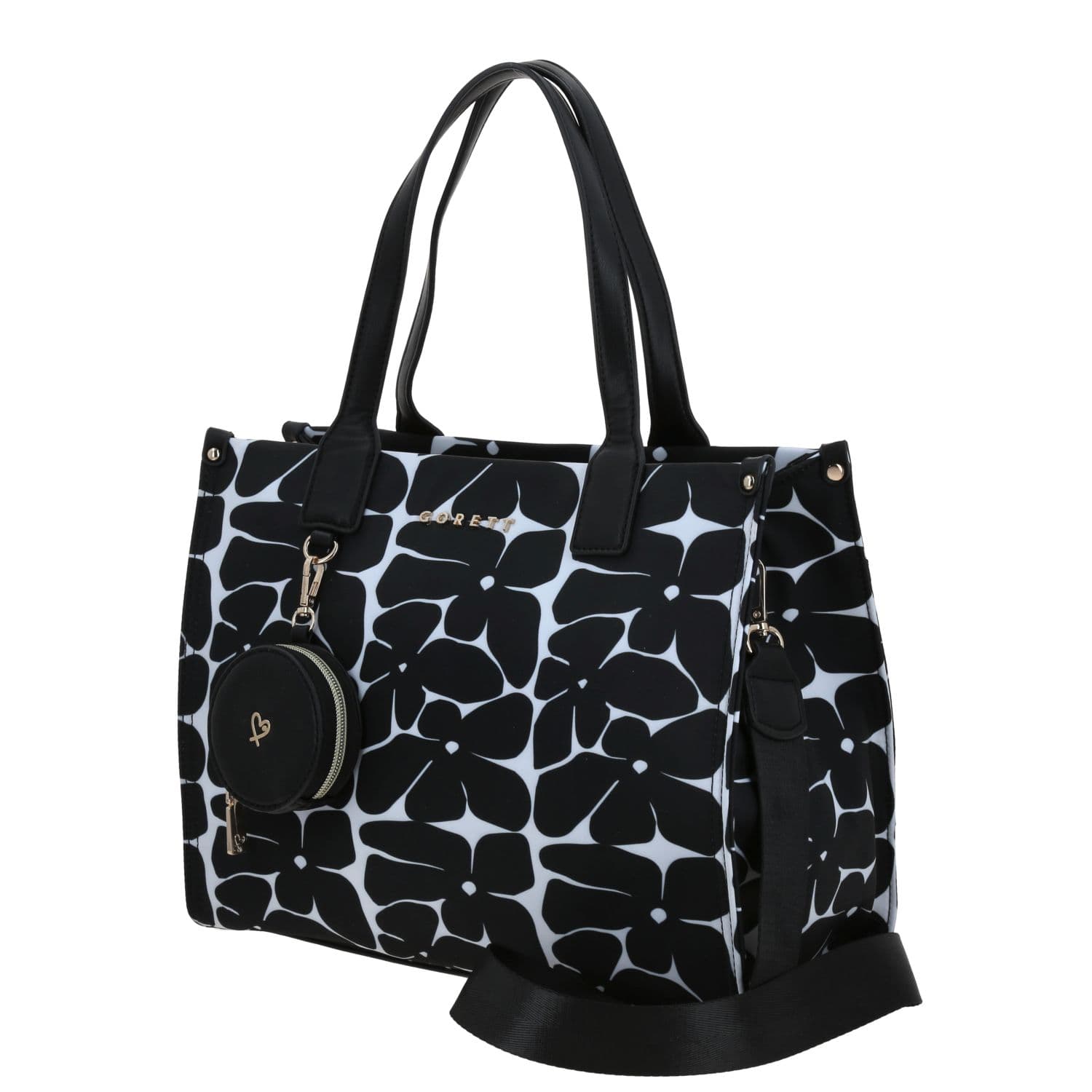 Bolsa grande para dama Gorétt by Chenson multicolor con cierre y funcionalidad 2