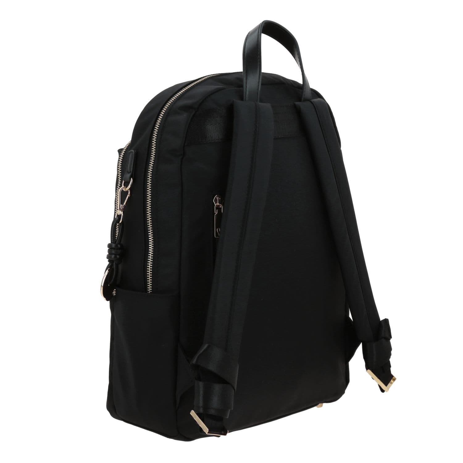 Mochila para dama Gorétt by Chenson negra con doble compartimento 3