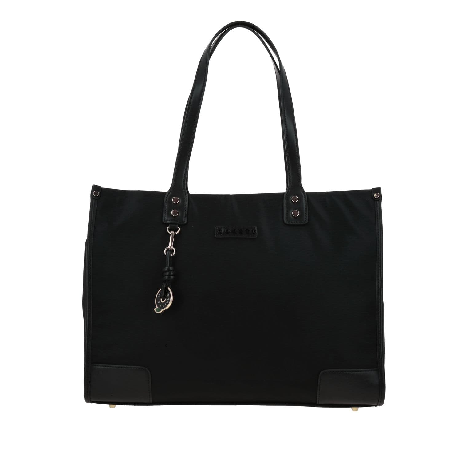Bolsa grande para dama Gorétt by Chenson color negro con cierre