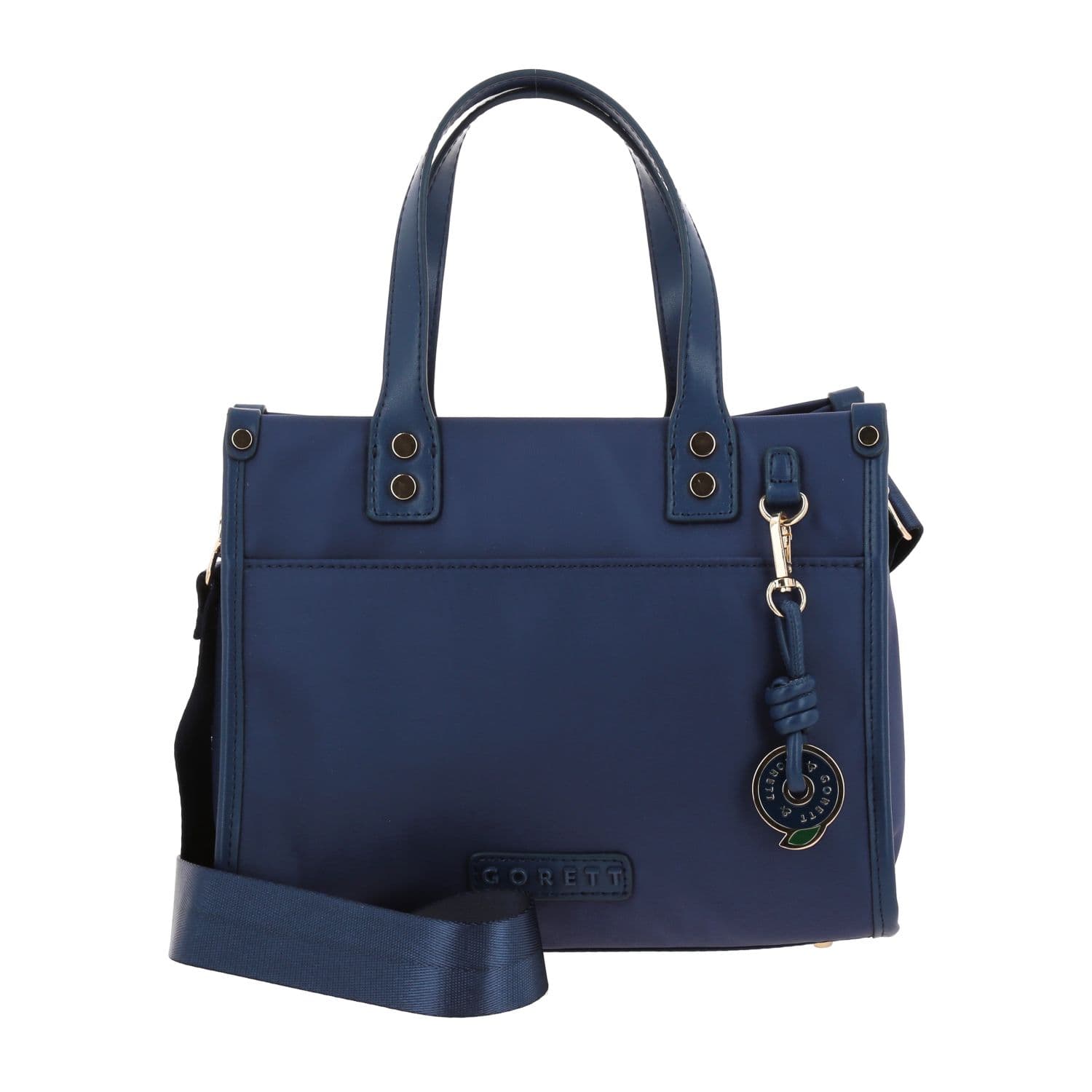 Bolsa de Mano para Dama Gorétt by Chenson Azul con Bolsillo Frontal