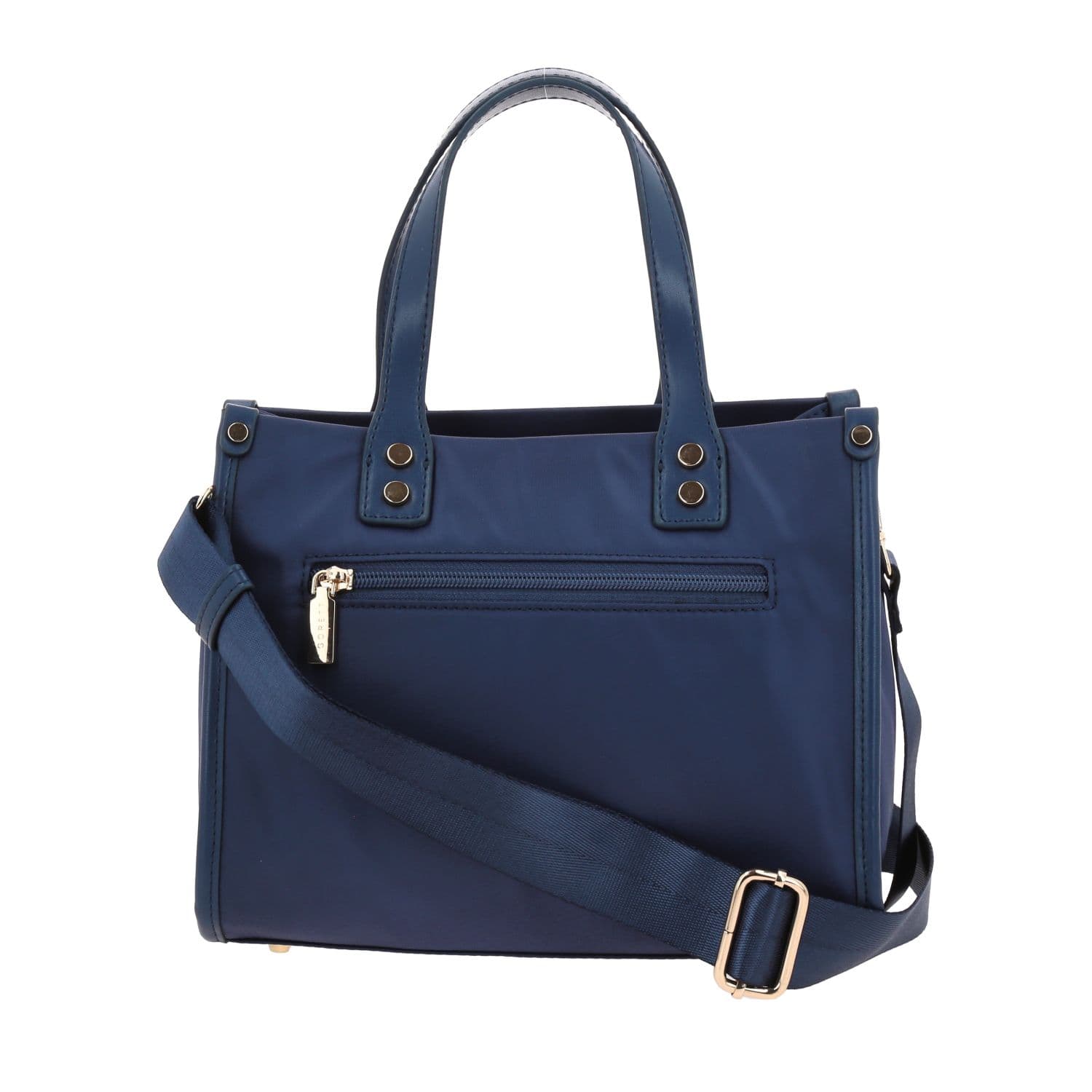 Bolsa de Mano para Dama Gorétt by Chenson Azul con Bolsillo Frontal 4