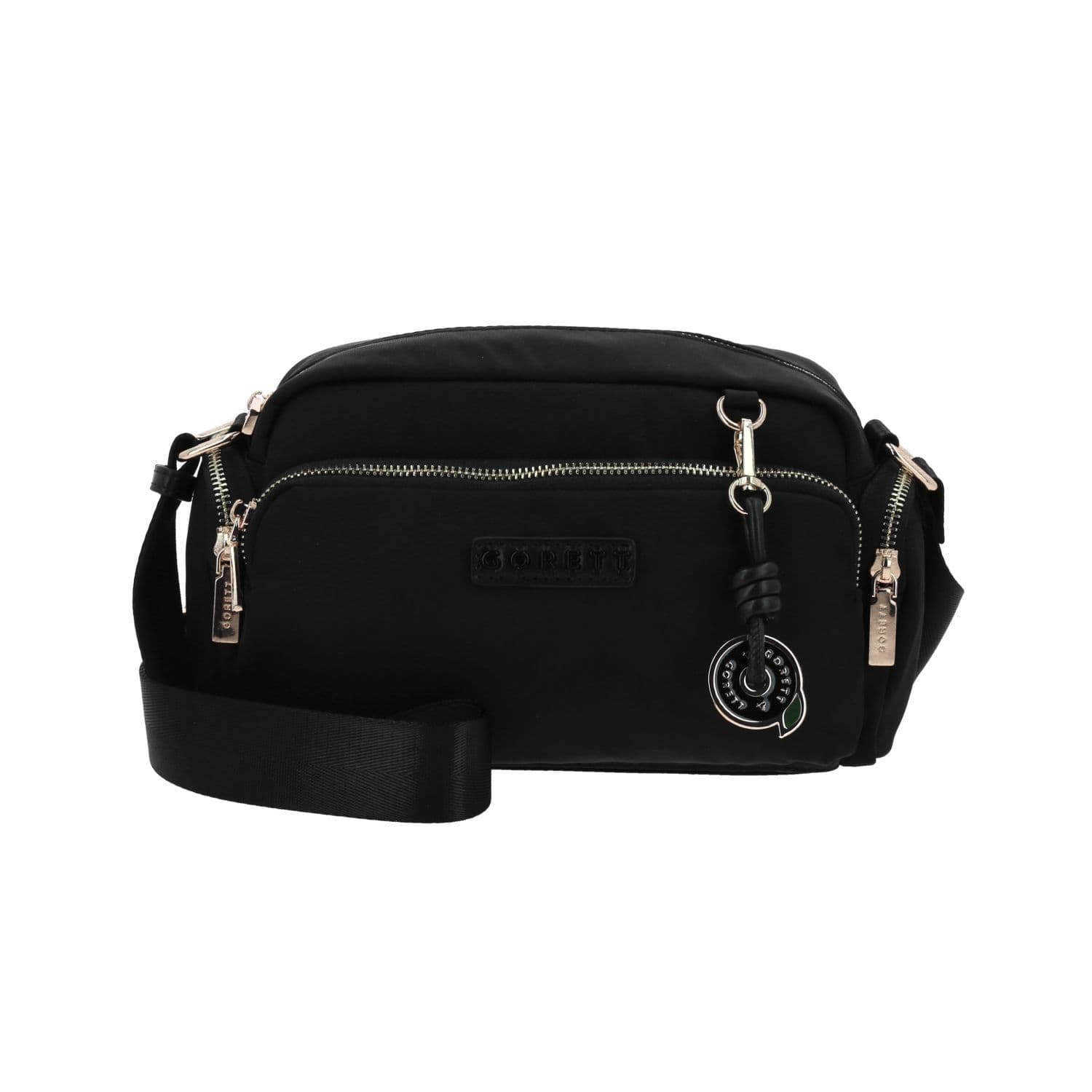 Bolsa de Lado Gorétt by Chenson Negra con Amplio Compartimento