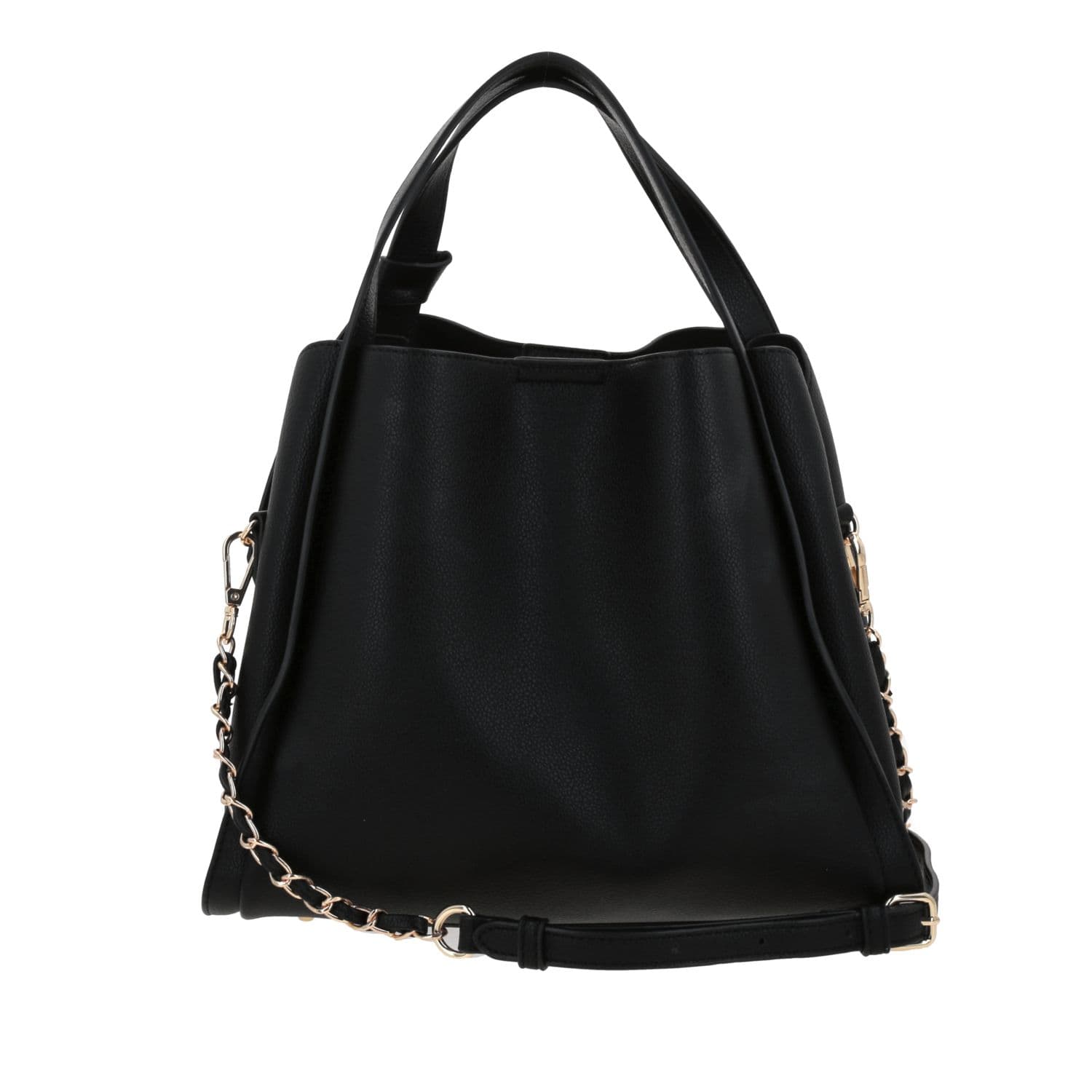 Bolsa de Mano para Dama Gorétt by Chenson Negra con Asa Ajustable 4