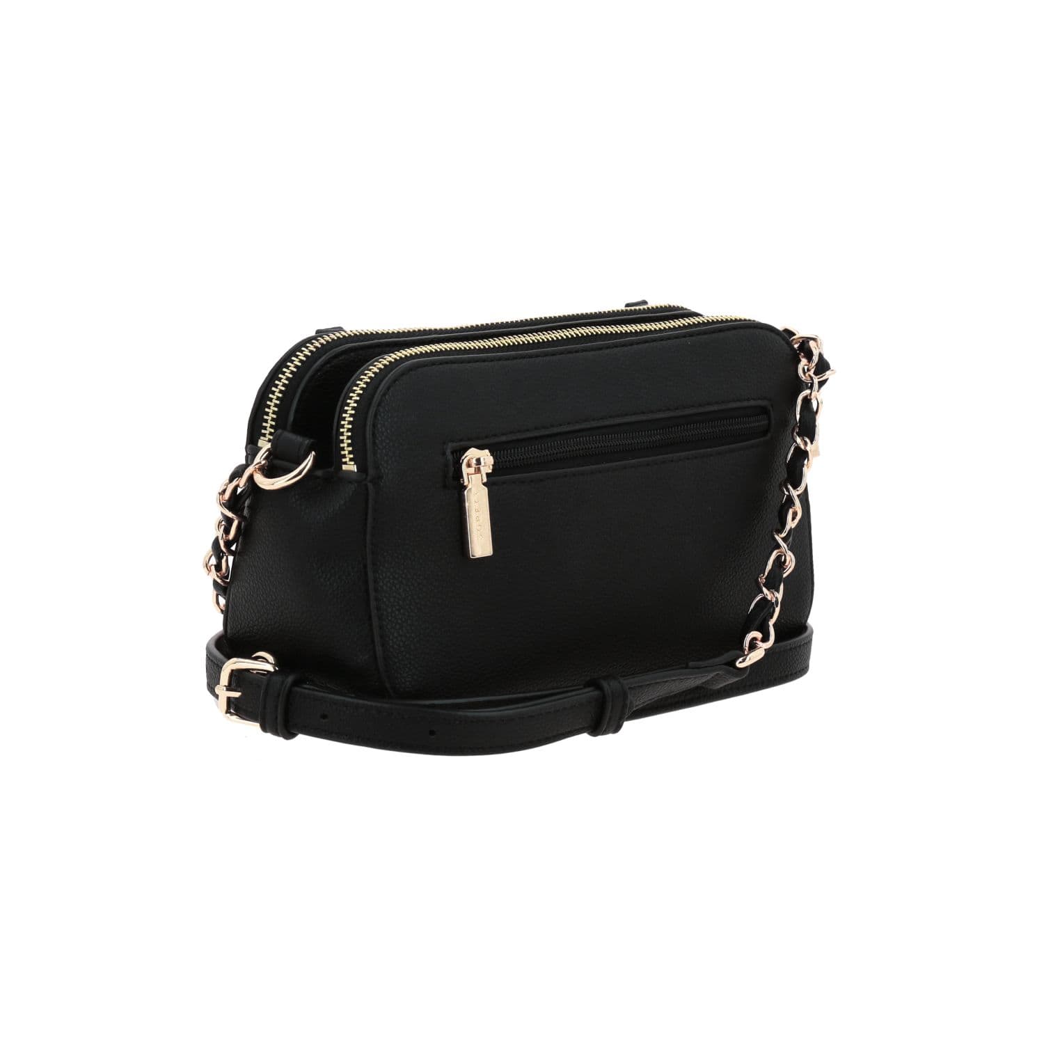 Bolsa de Lado Gorétt by Chenson Negra con Asa Ajustable y Estilo Moderno 3