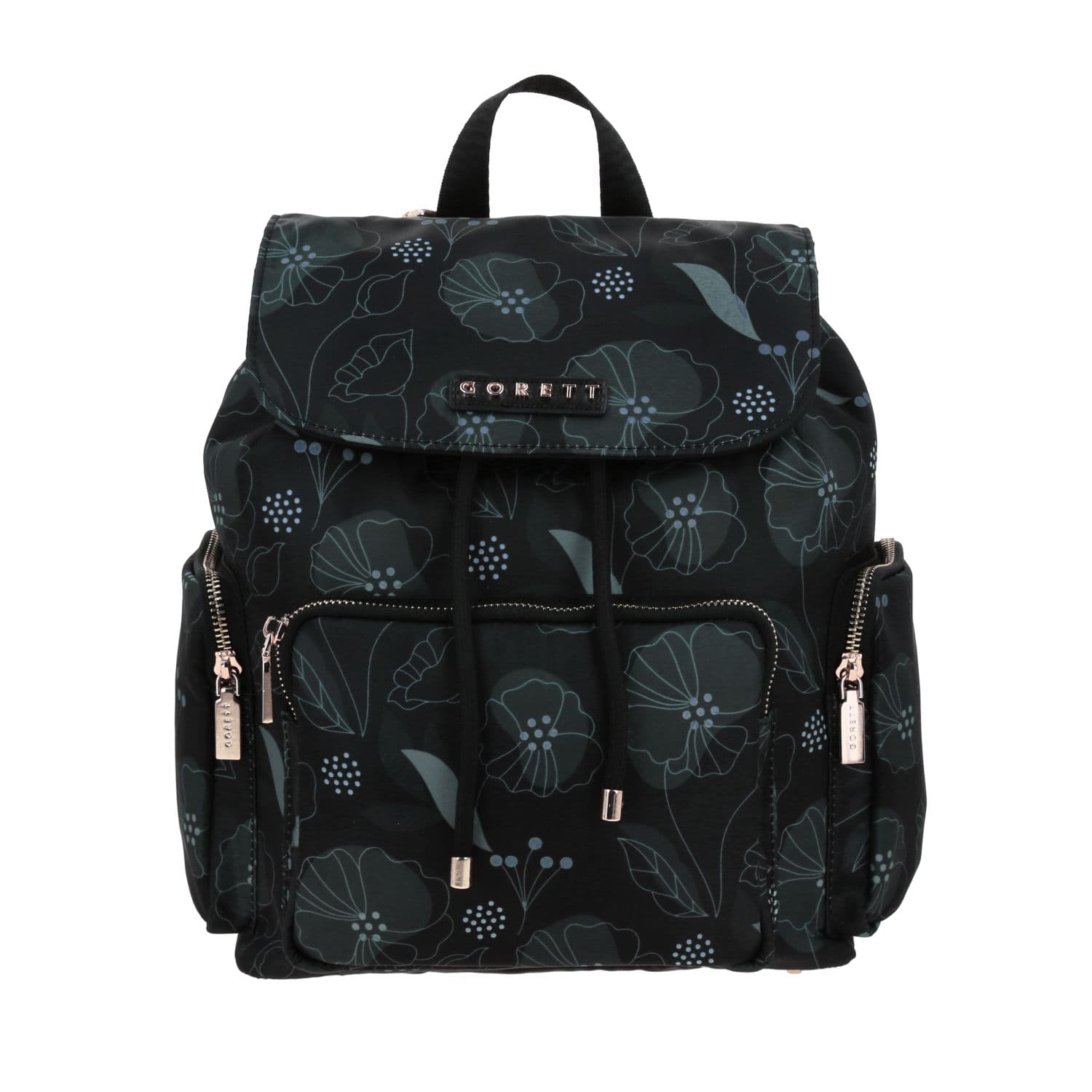 Mochila casual para dama Gorétt by Chenson color negro con estilo moderno