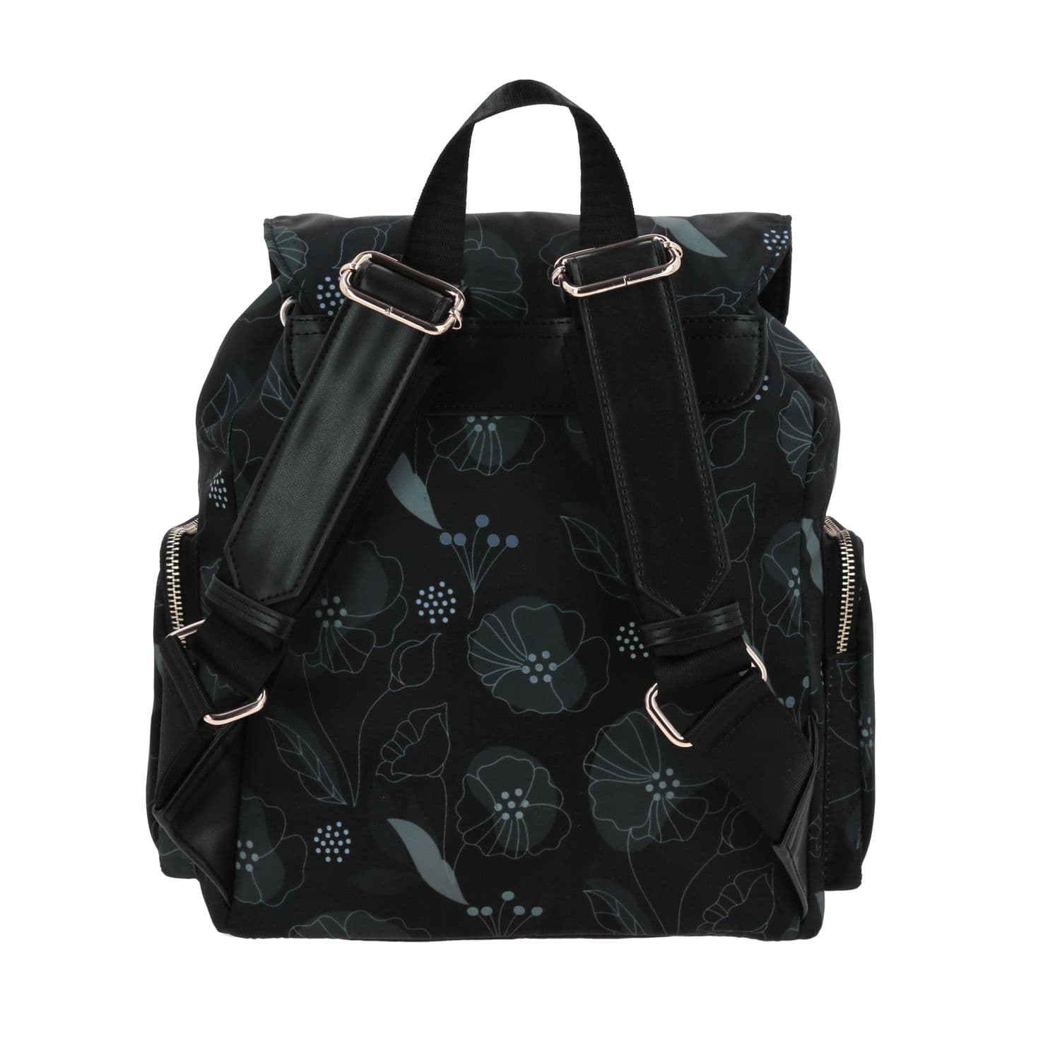 Mochila casual para dama Gorétt by Chenson color negro con estilo moderno 4