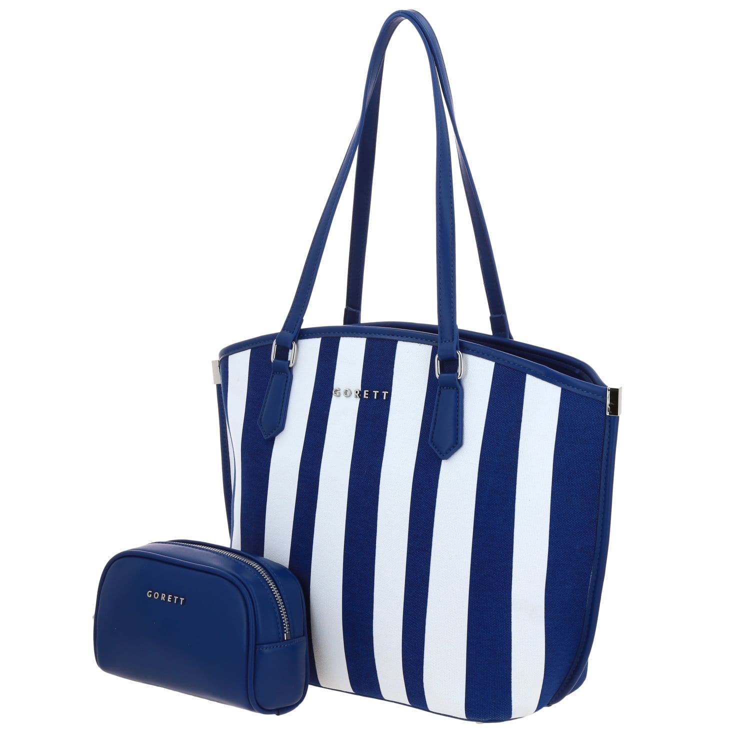 Bolsa grande para dama Gorétt by Chenson azul con amplio compartimento 2