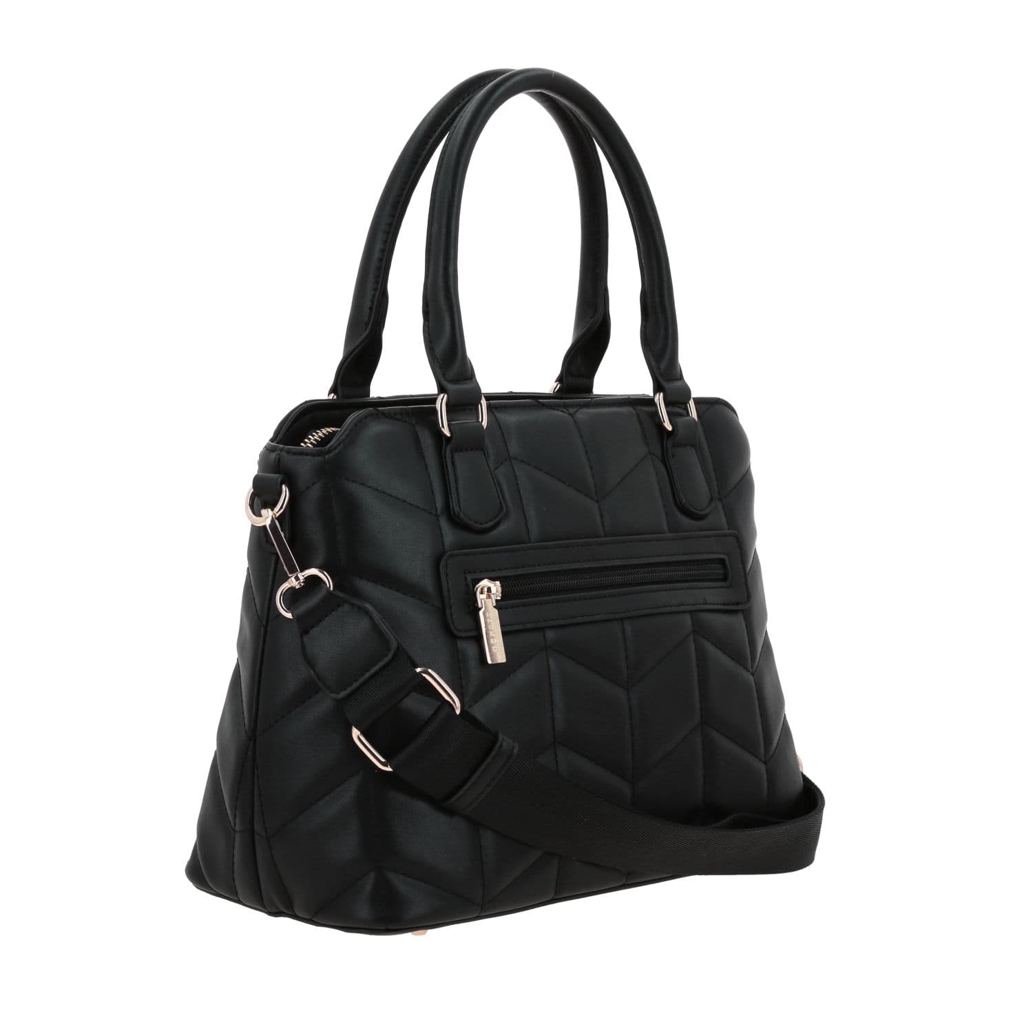 Bolsa de Mano para Dama Gorétt by Chenson Negro con Asas Opcionales 3