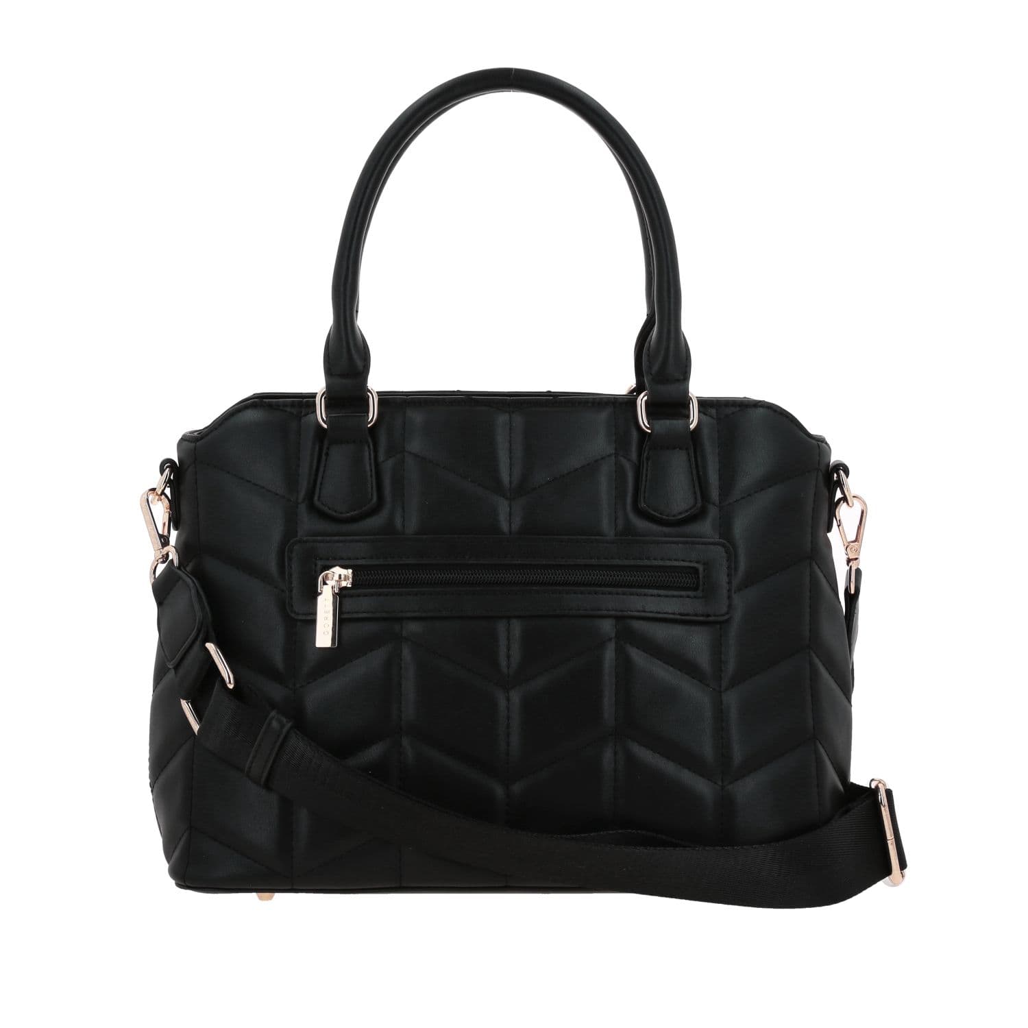 Bolsa de Mano para Dama Gorétt by Chenson Negro con Asas Opcionales 4