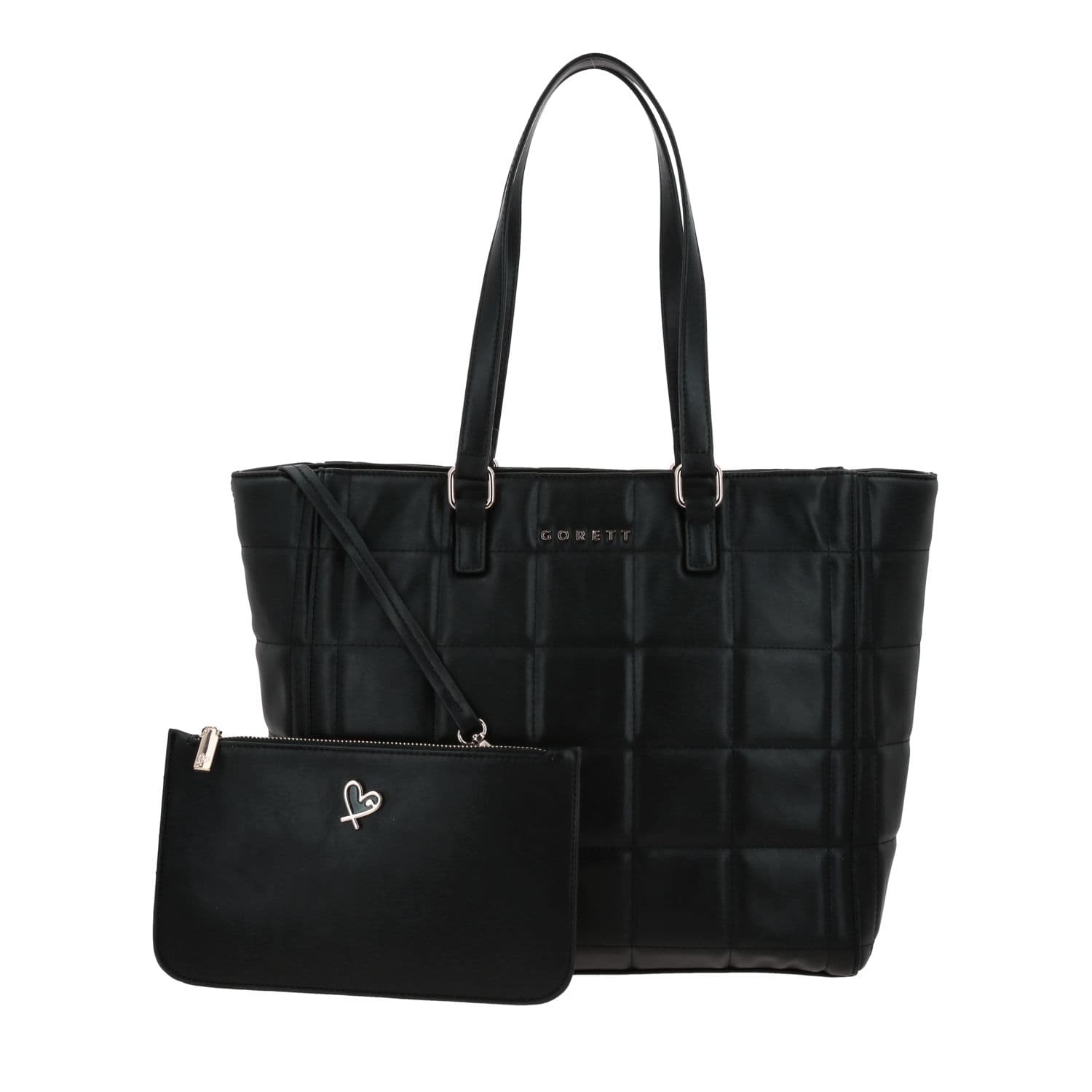 Bolsa grande para dama Gorétt by Chenson color negro con diseño funcional