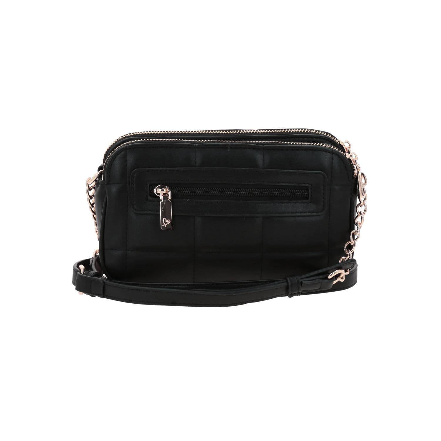 Bolsa de Lado para Dama Gorétt by Chenson en Negro con Doble Compartimento 4