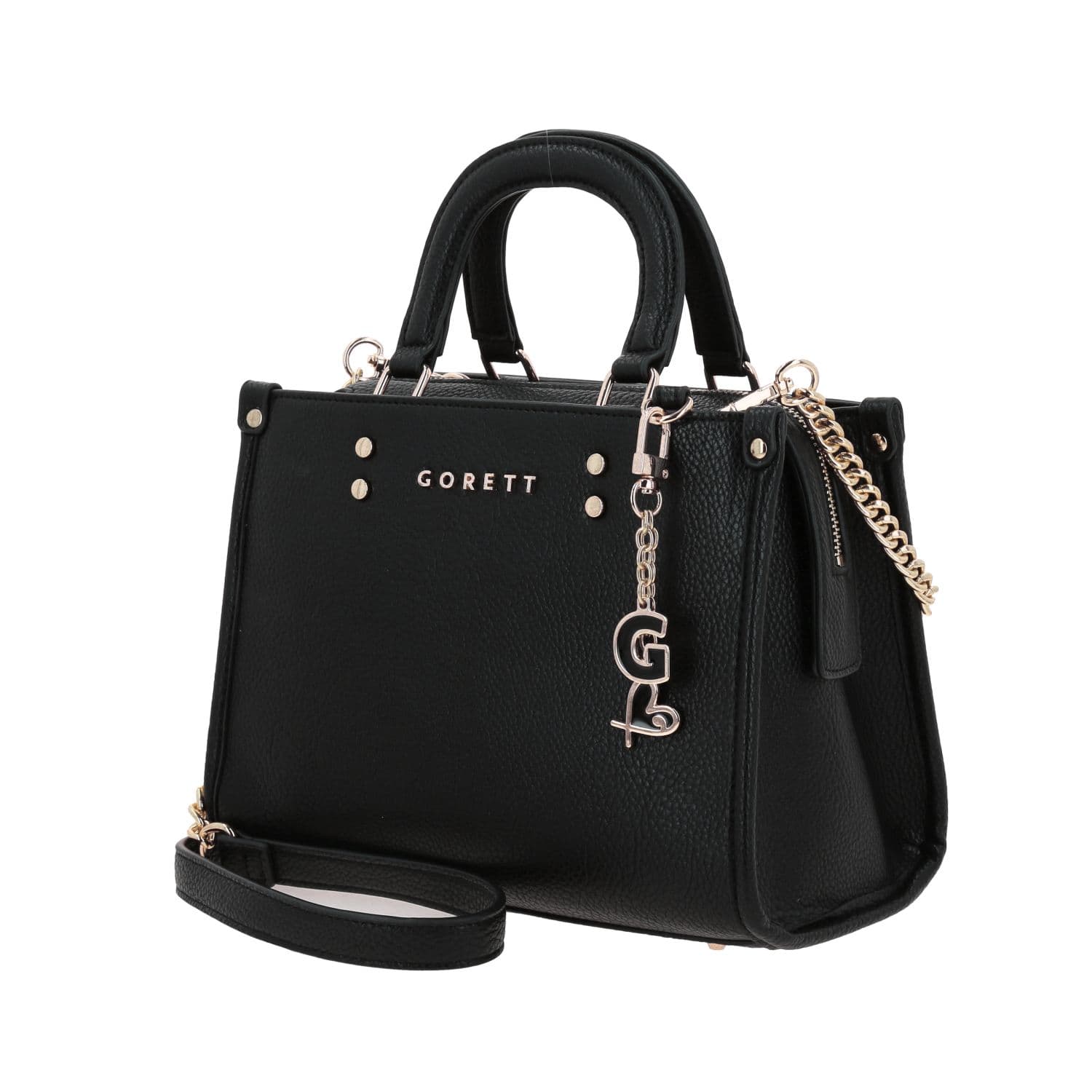 Bolsa de Mano para Dama Gorétt by Chenson Color Negro con Estilo Funcional 2