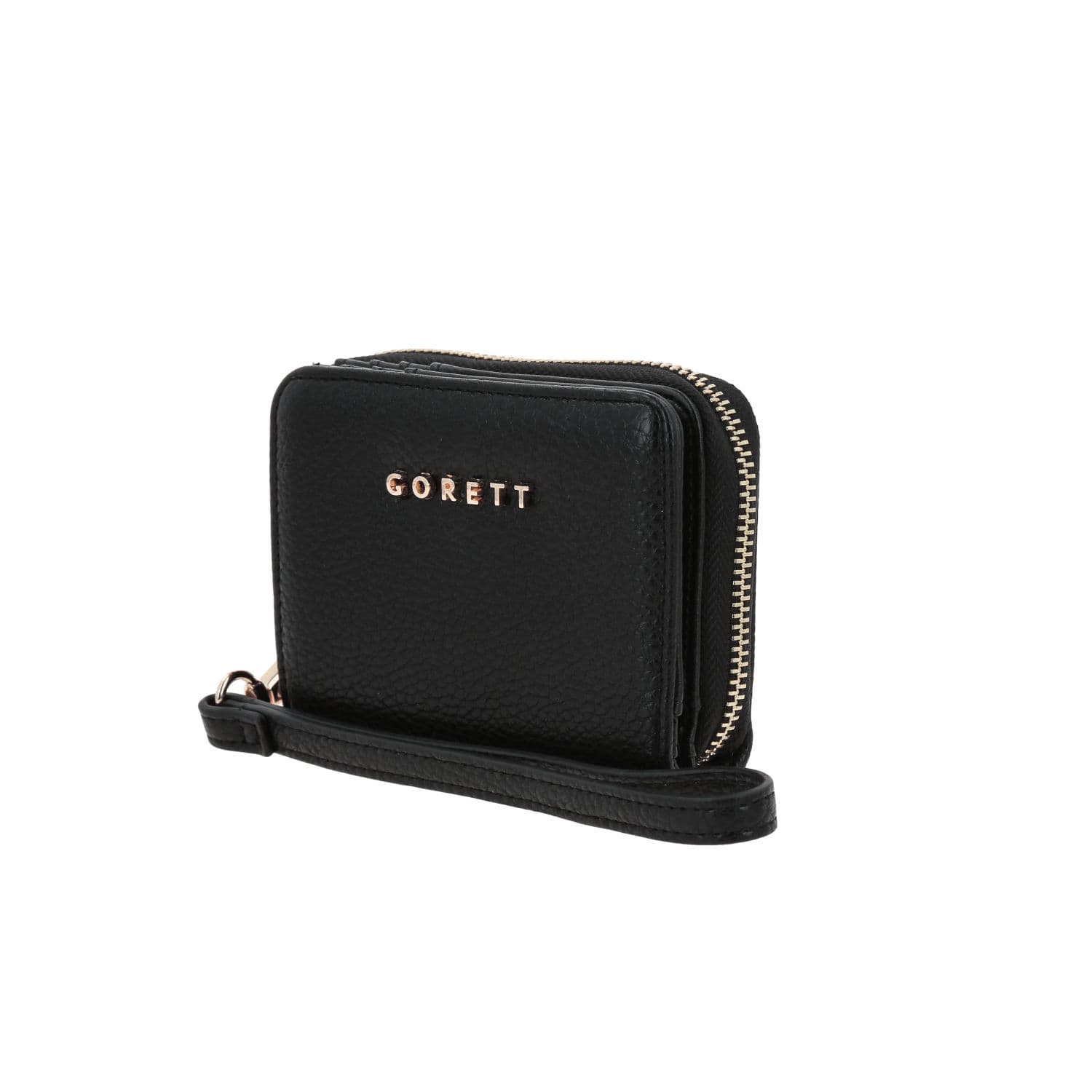 Cartera Gorétt by Chenson negra para dama con monedero y tarjetero 2