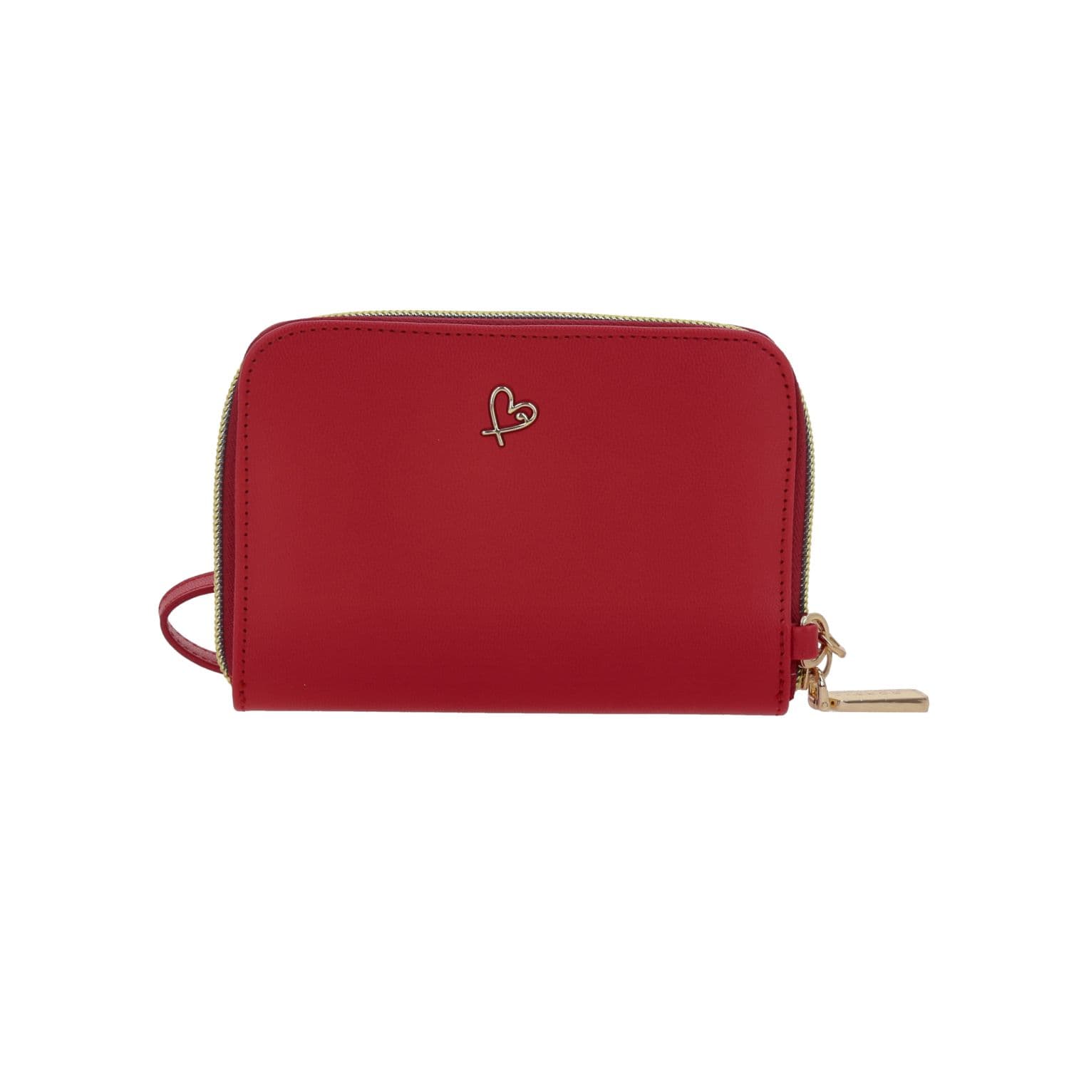 Cartera Gorétt by Chenson Roja para Mujer con Triple Compartimento 4